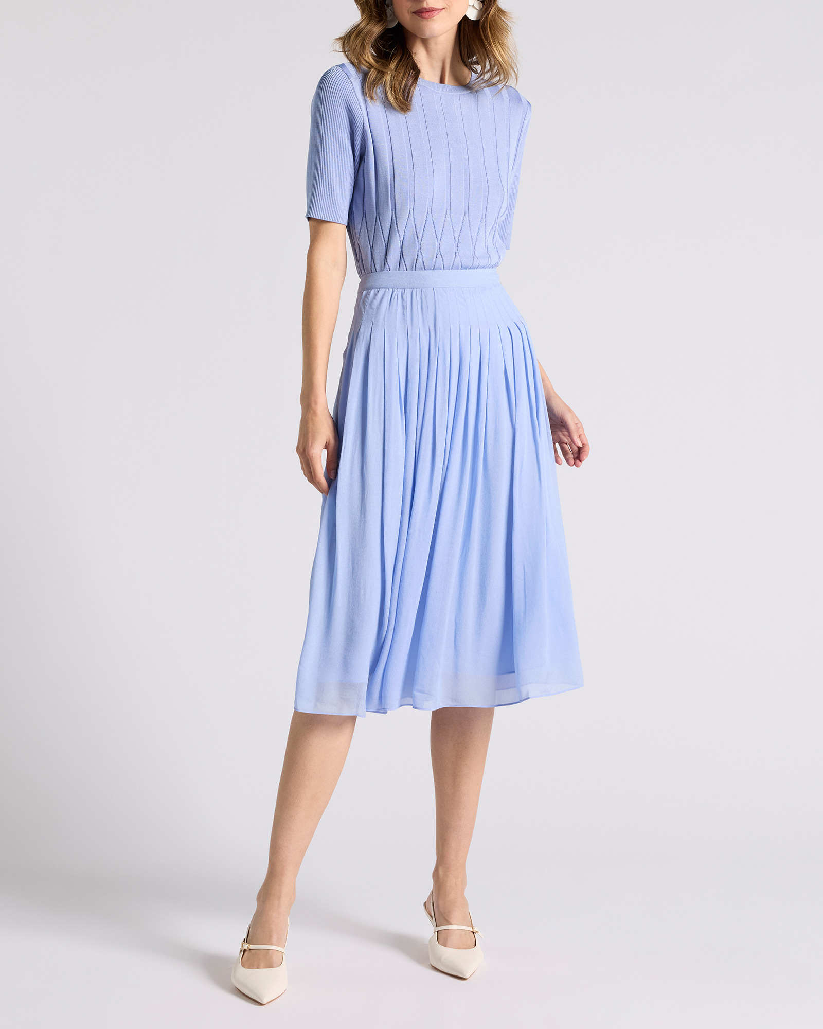 Tarnie Pleat Skirt