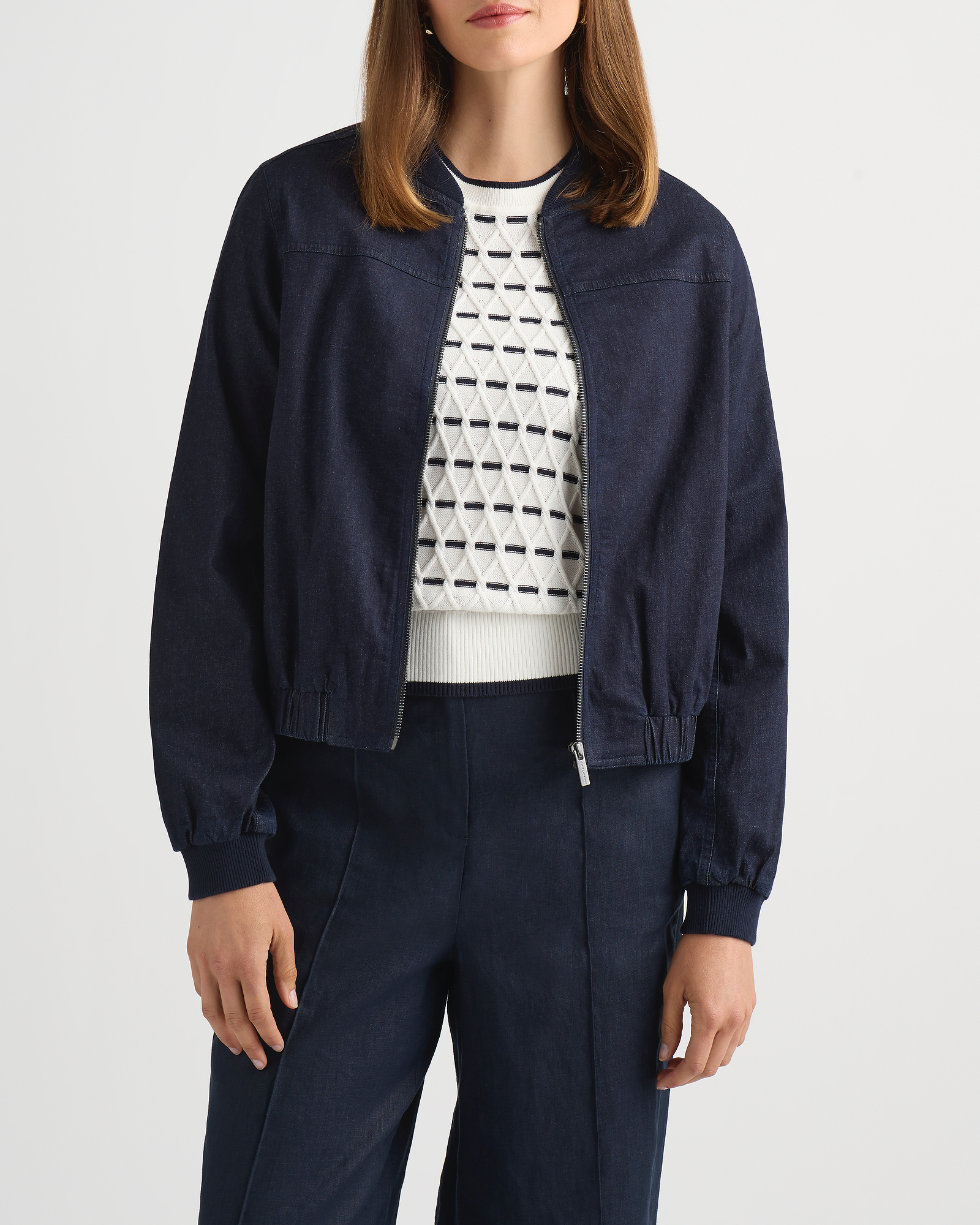 Willa Denim Bomber
