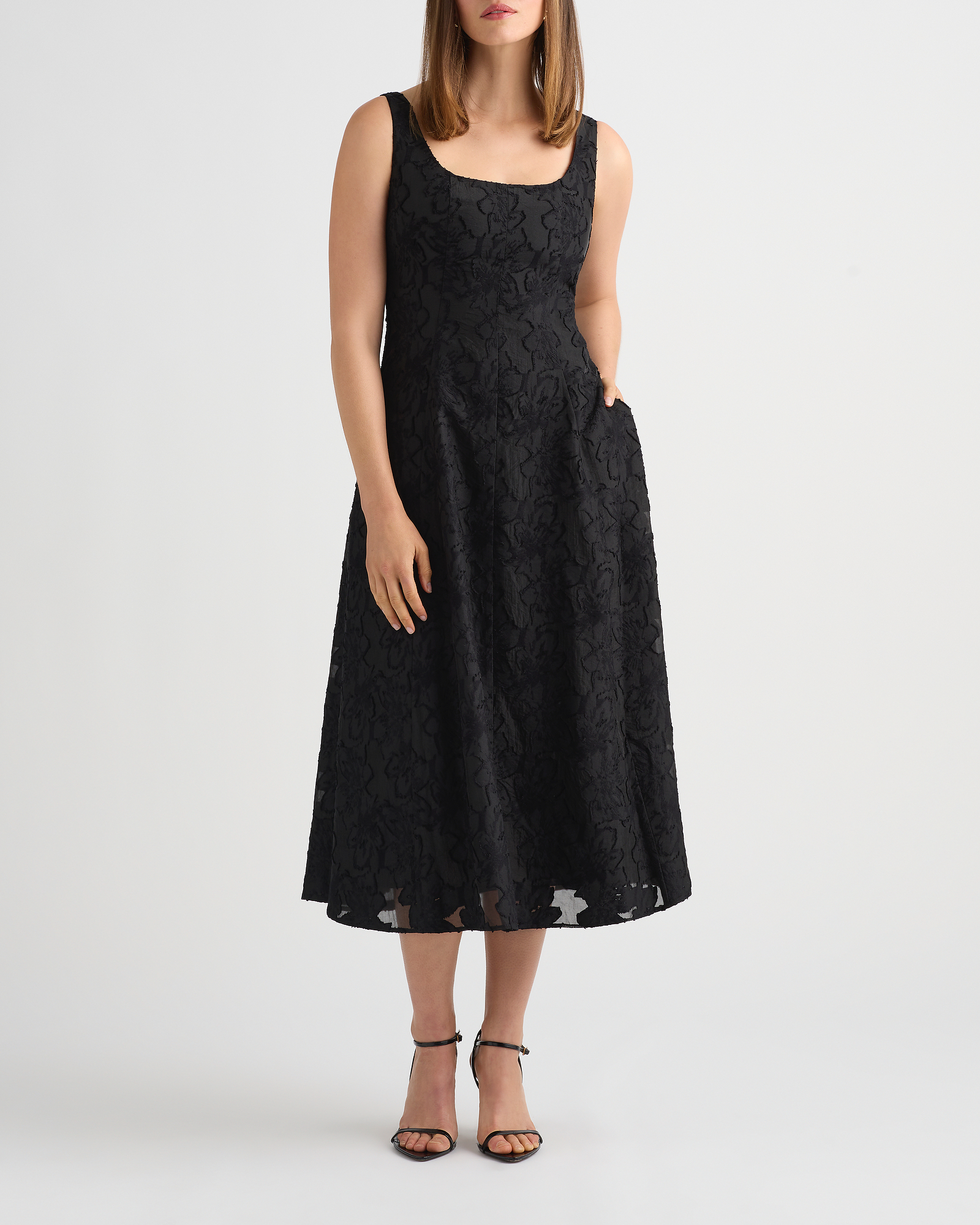 Darden Jacquard Dress