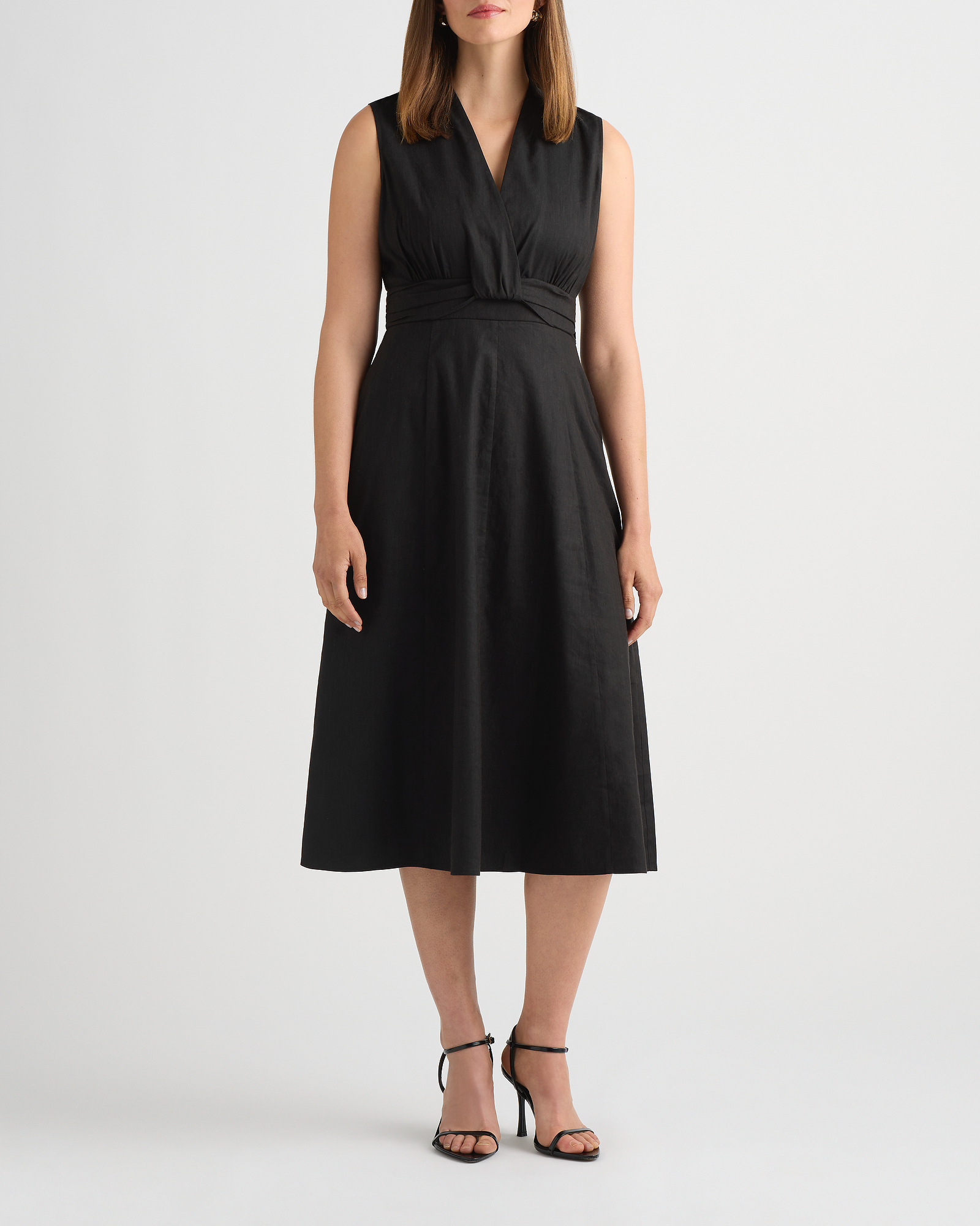 Keets Stretch Linen Dress