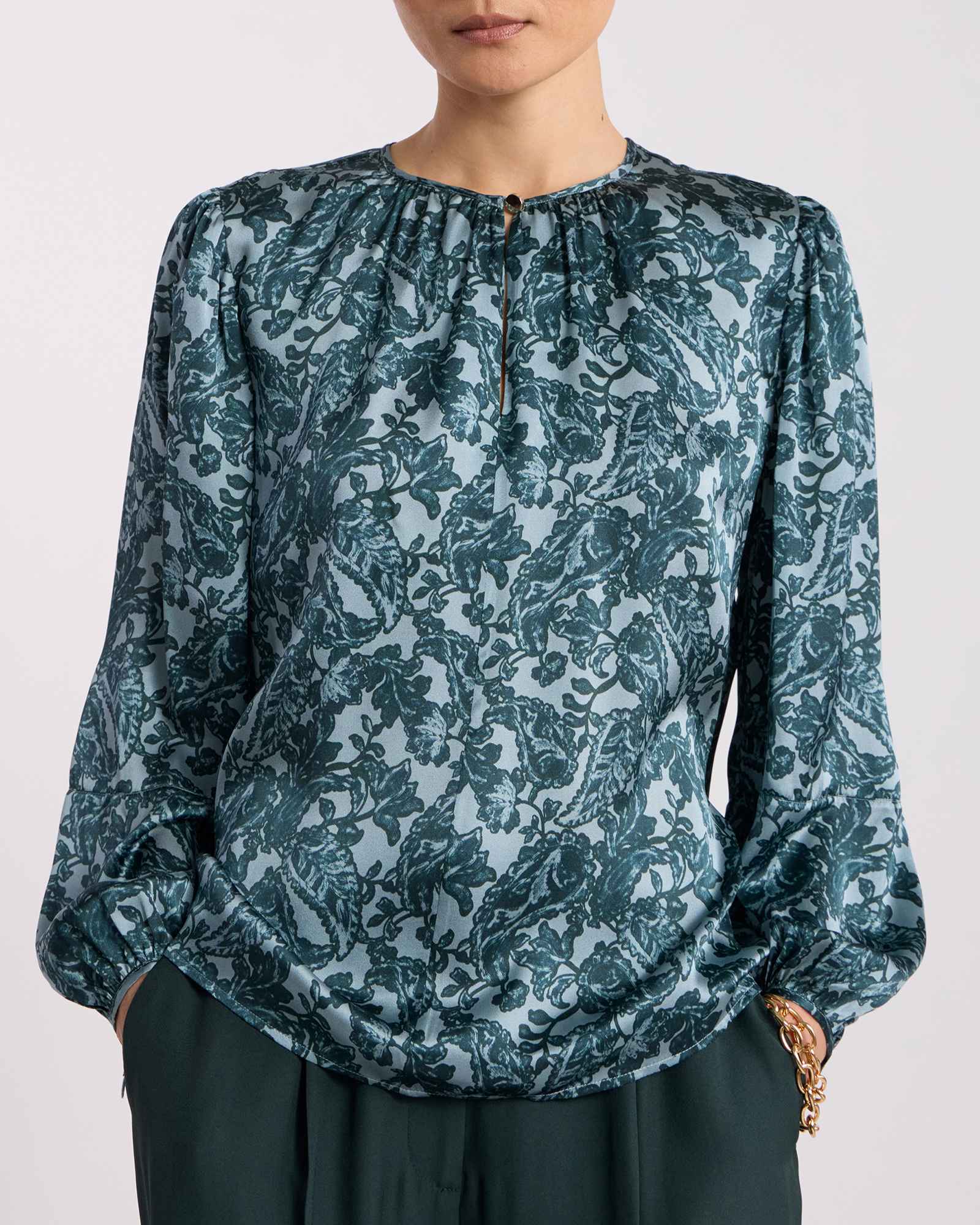 Connie Silk Blouse