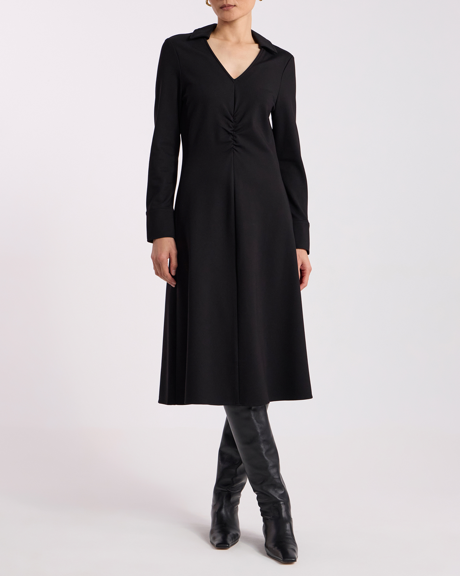 Honor Jersey Shirt Dress