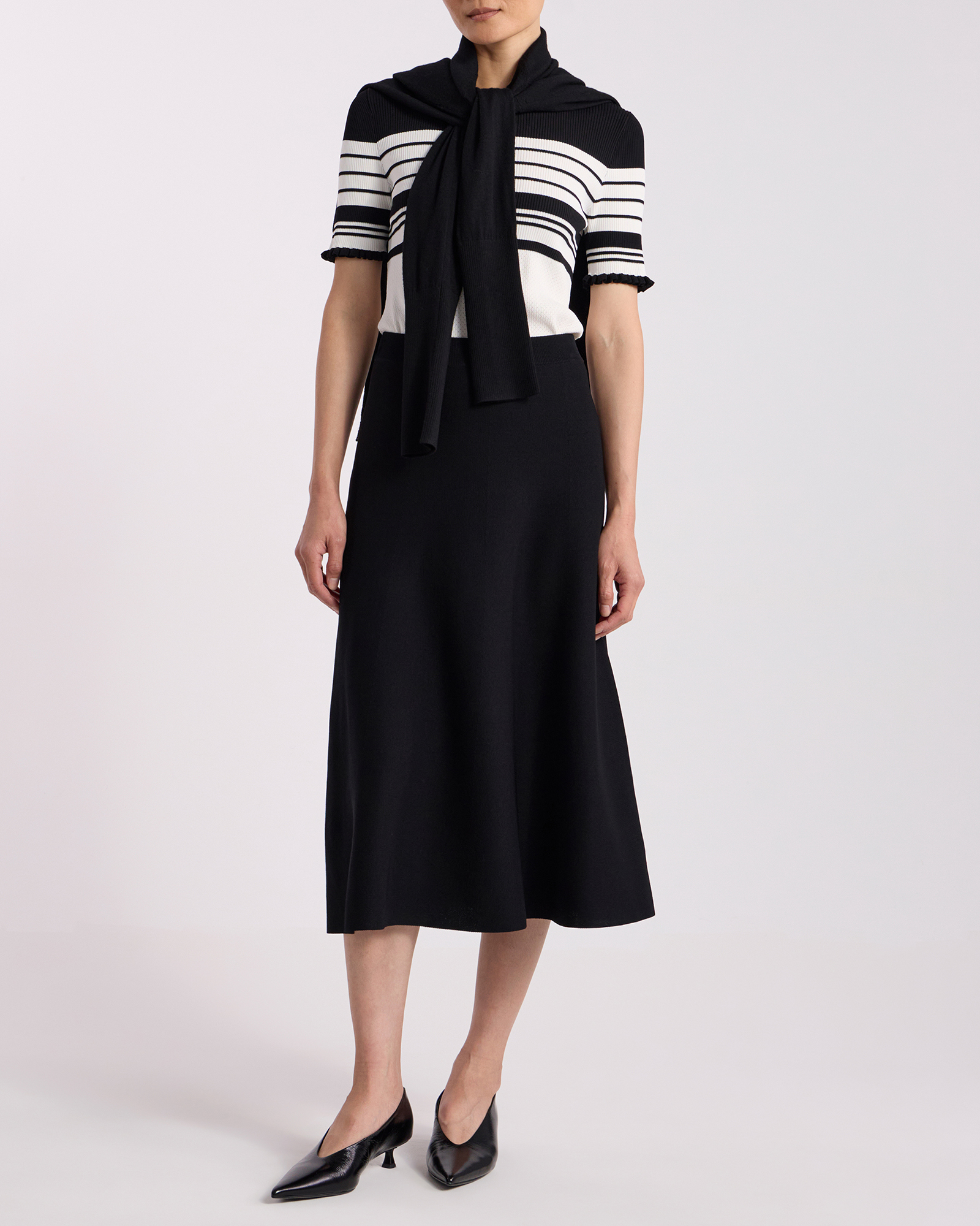 Maven Knit Midi Skirt