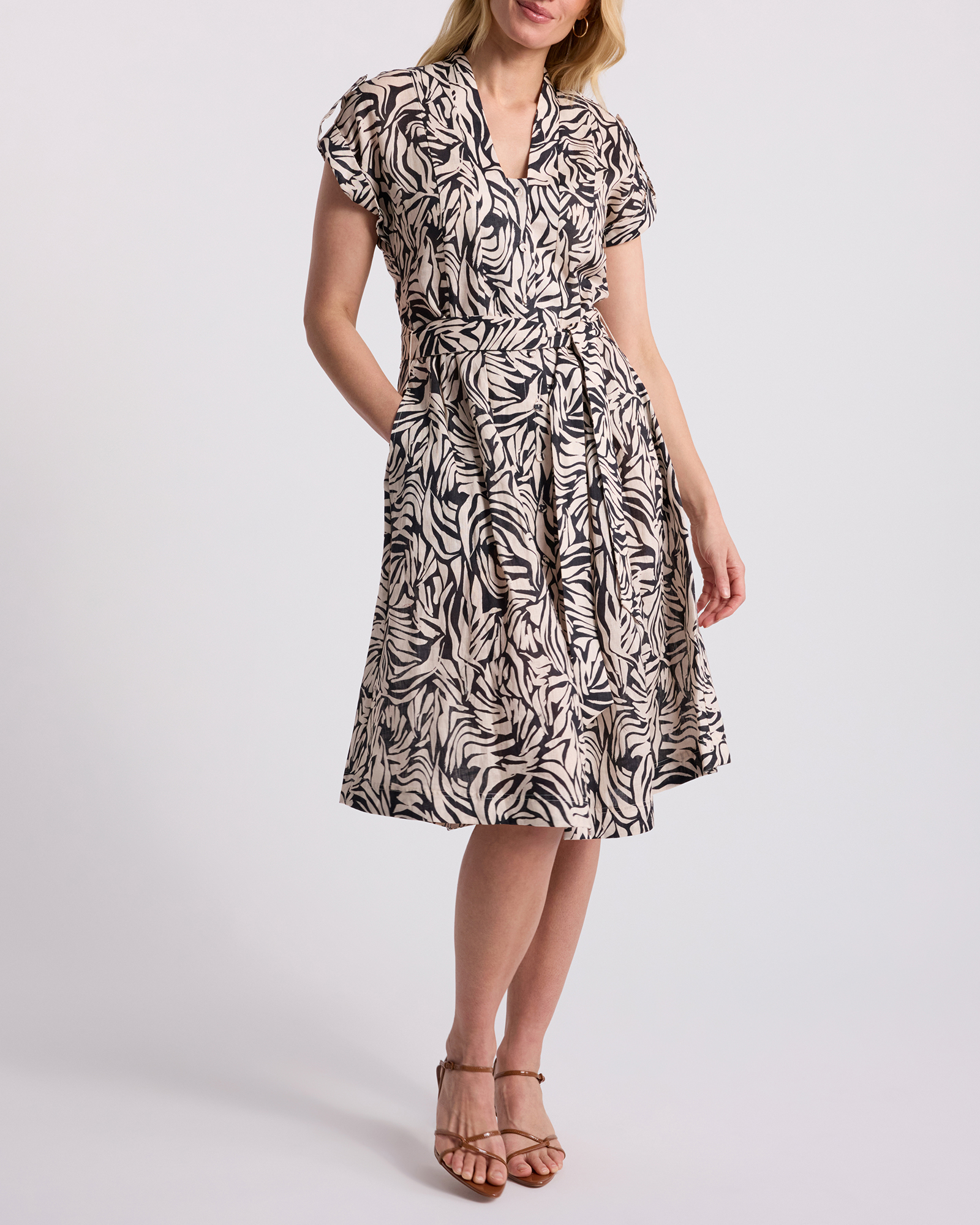 Safiya Linen Dress
