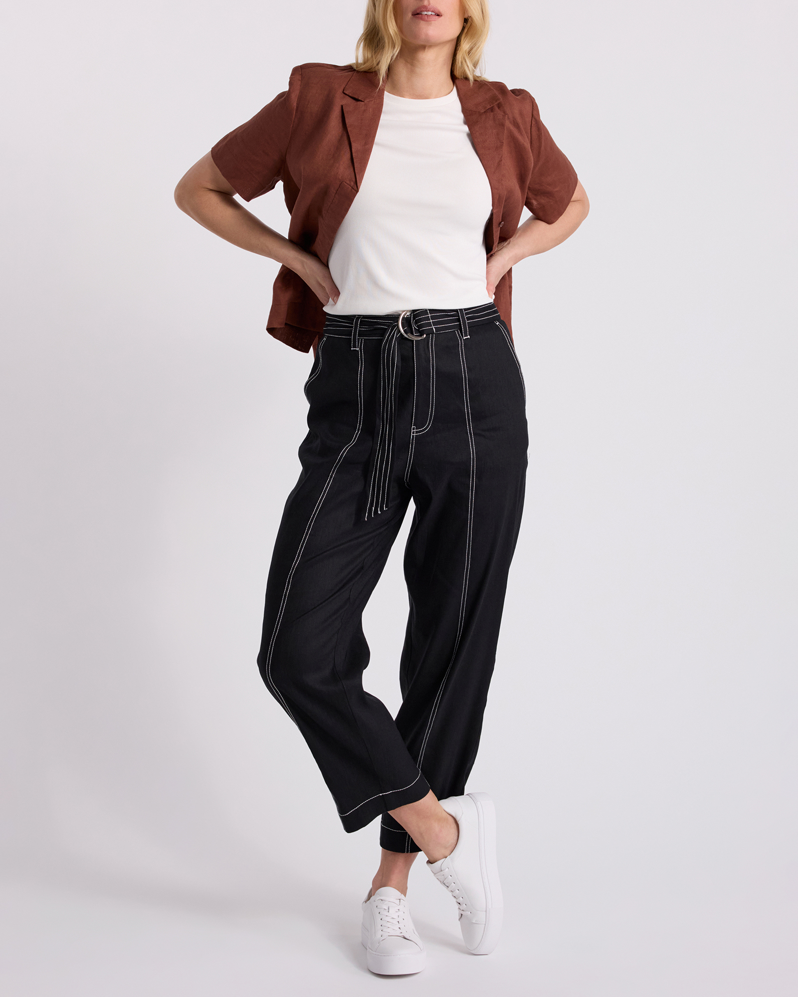 Danna Linen Blend Pants