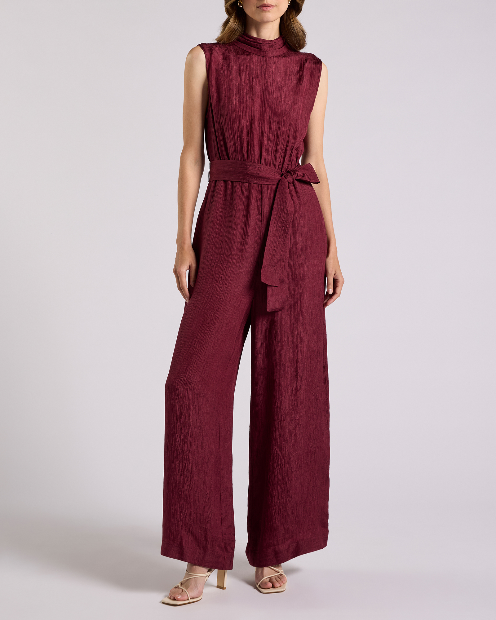 Wilda Silk Blend Jumpsuit