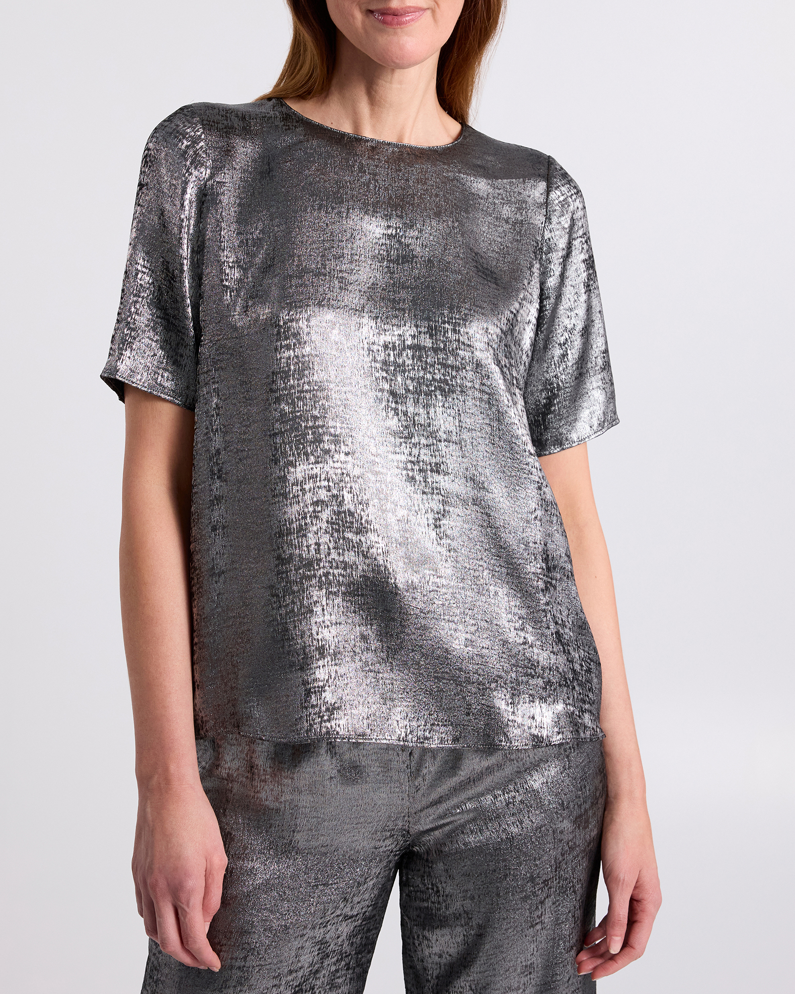 Rumi Metallic Tee