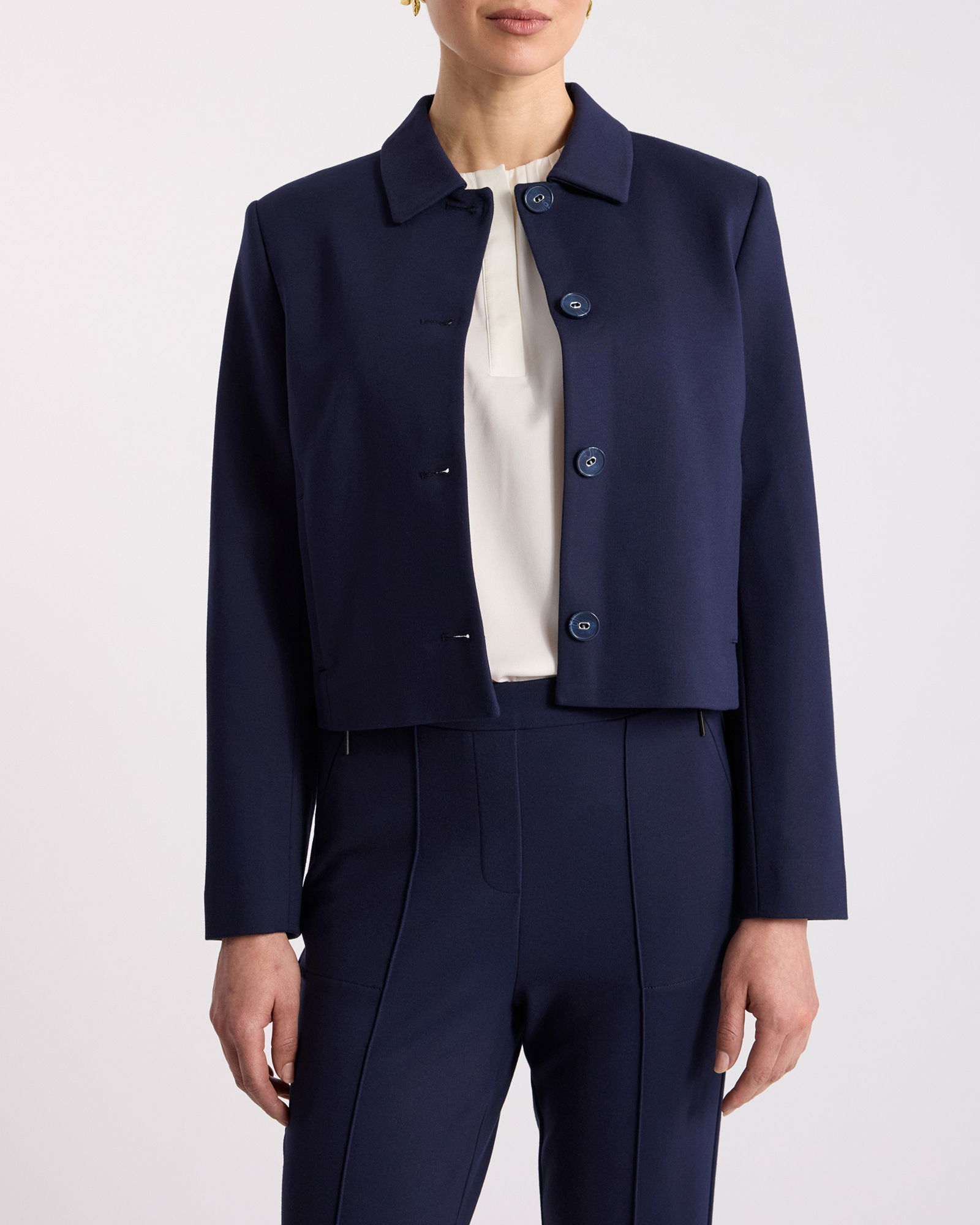 Jenni Ponte Crop Jacket