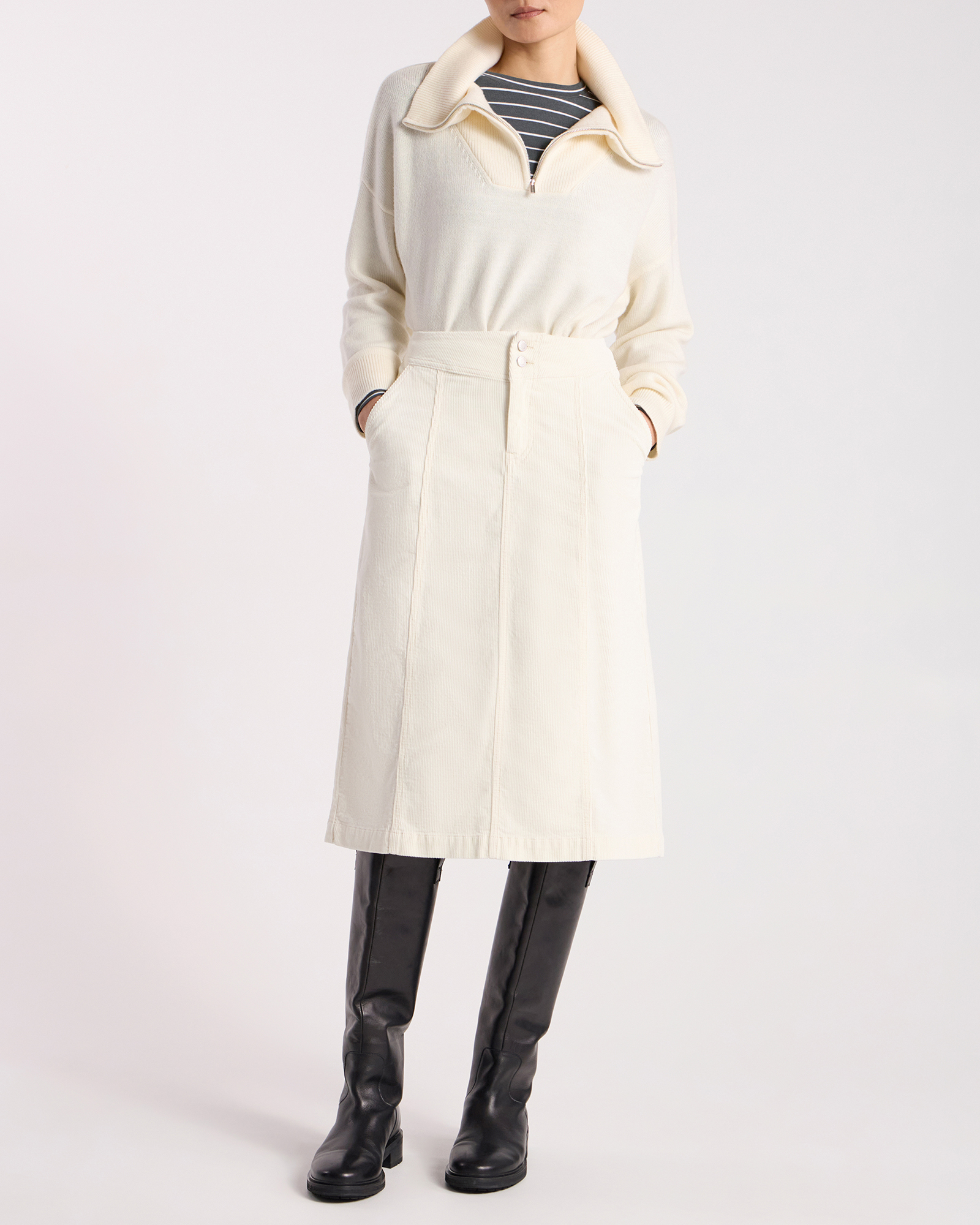 Iiona Corduroy Skirt