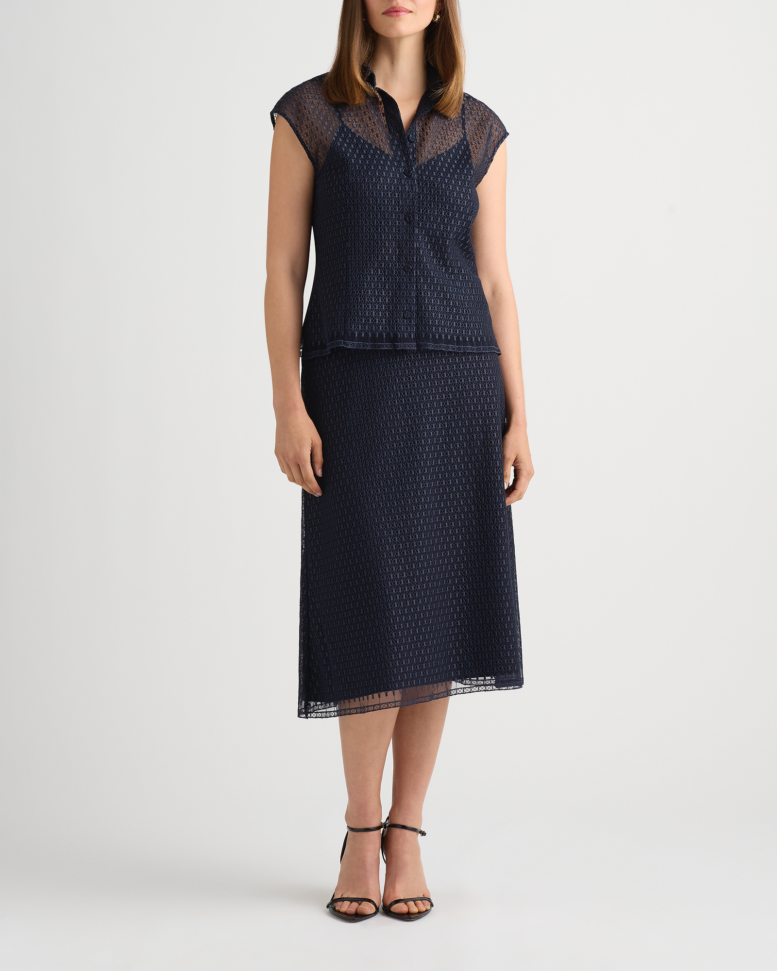 Rosette Lace Skirt