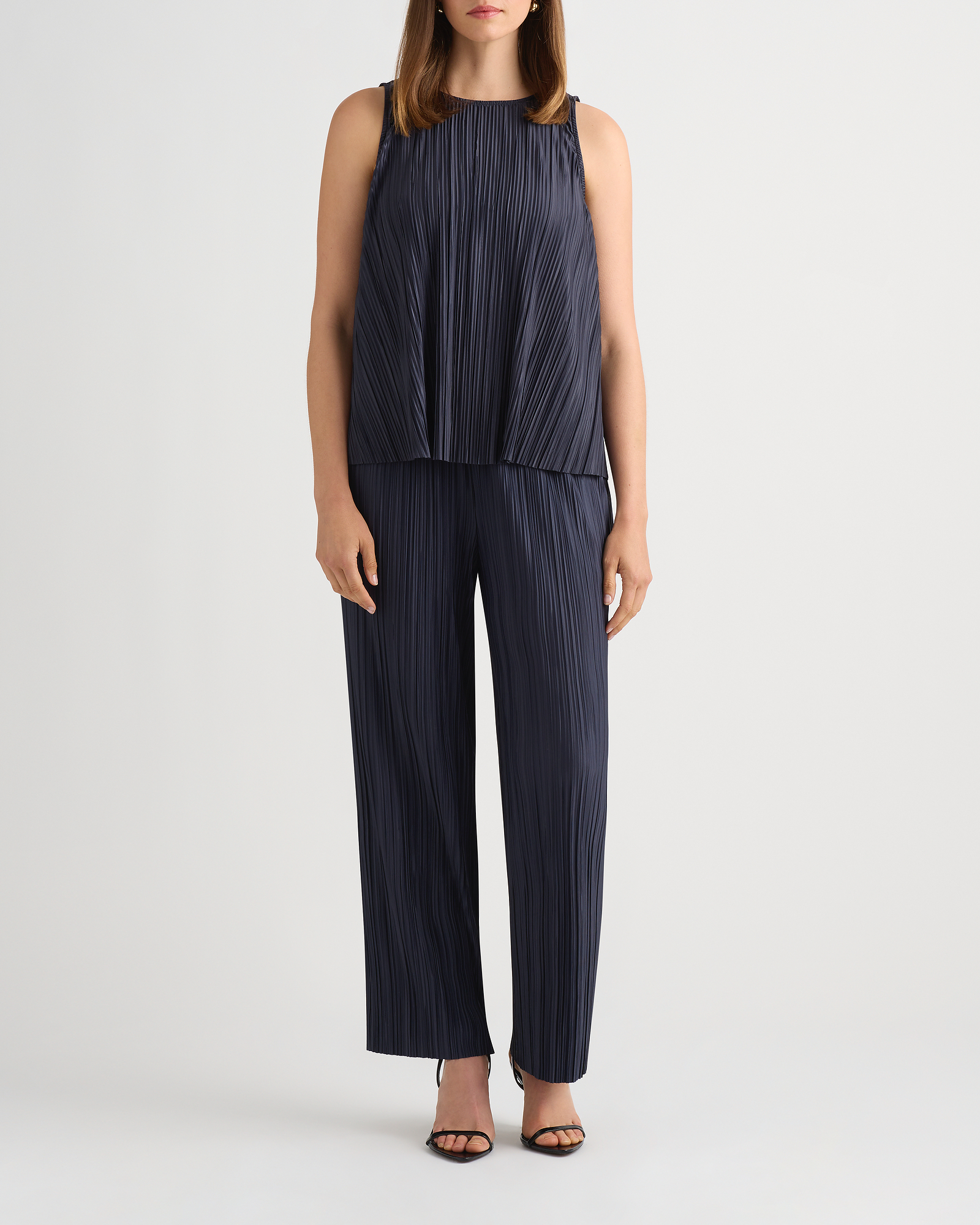 Tauri Pleat Jersey Top