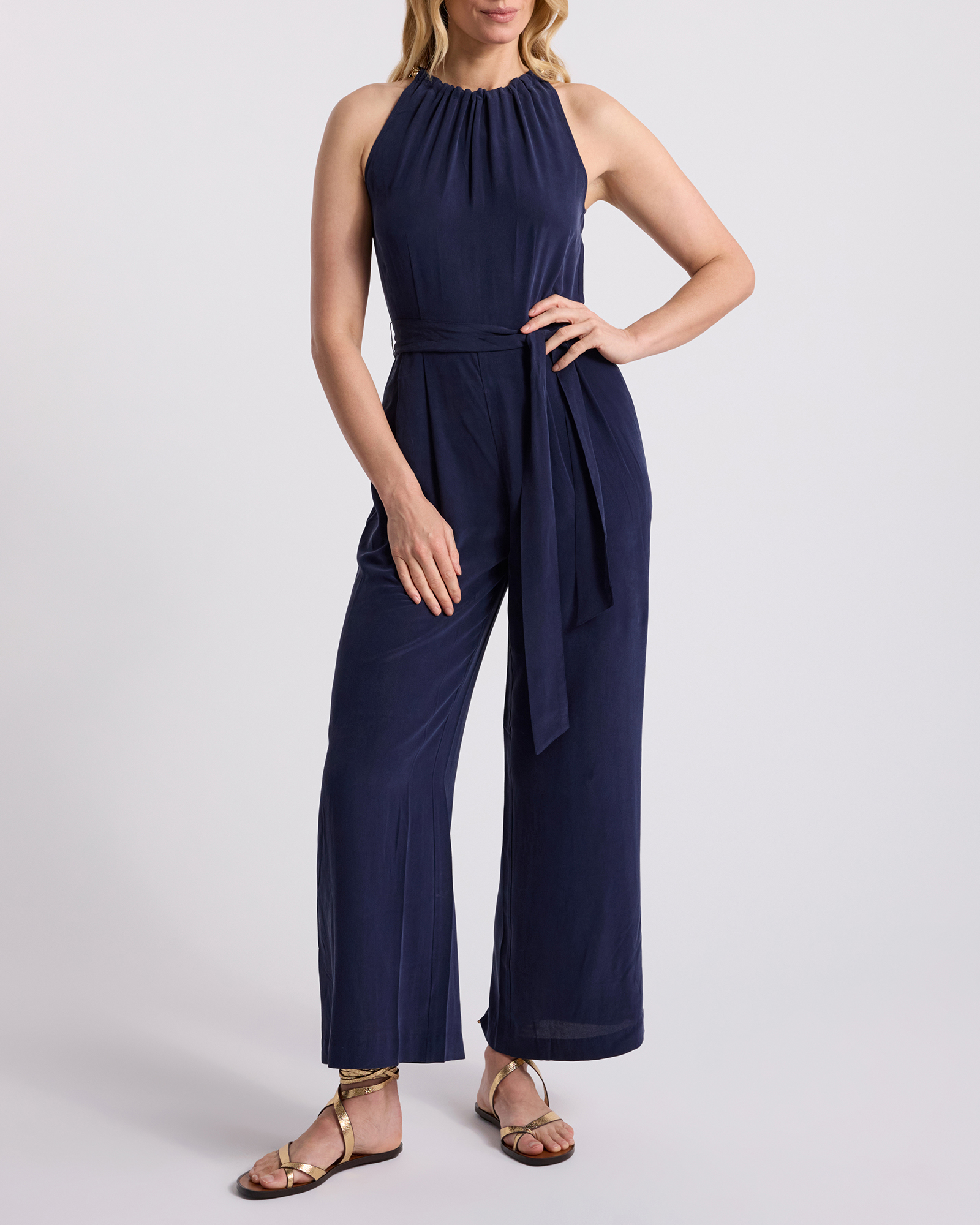 Gisele Silk Jumpsuit