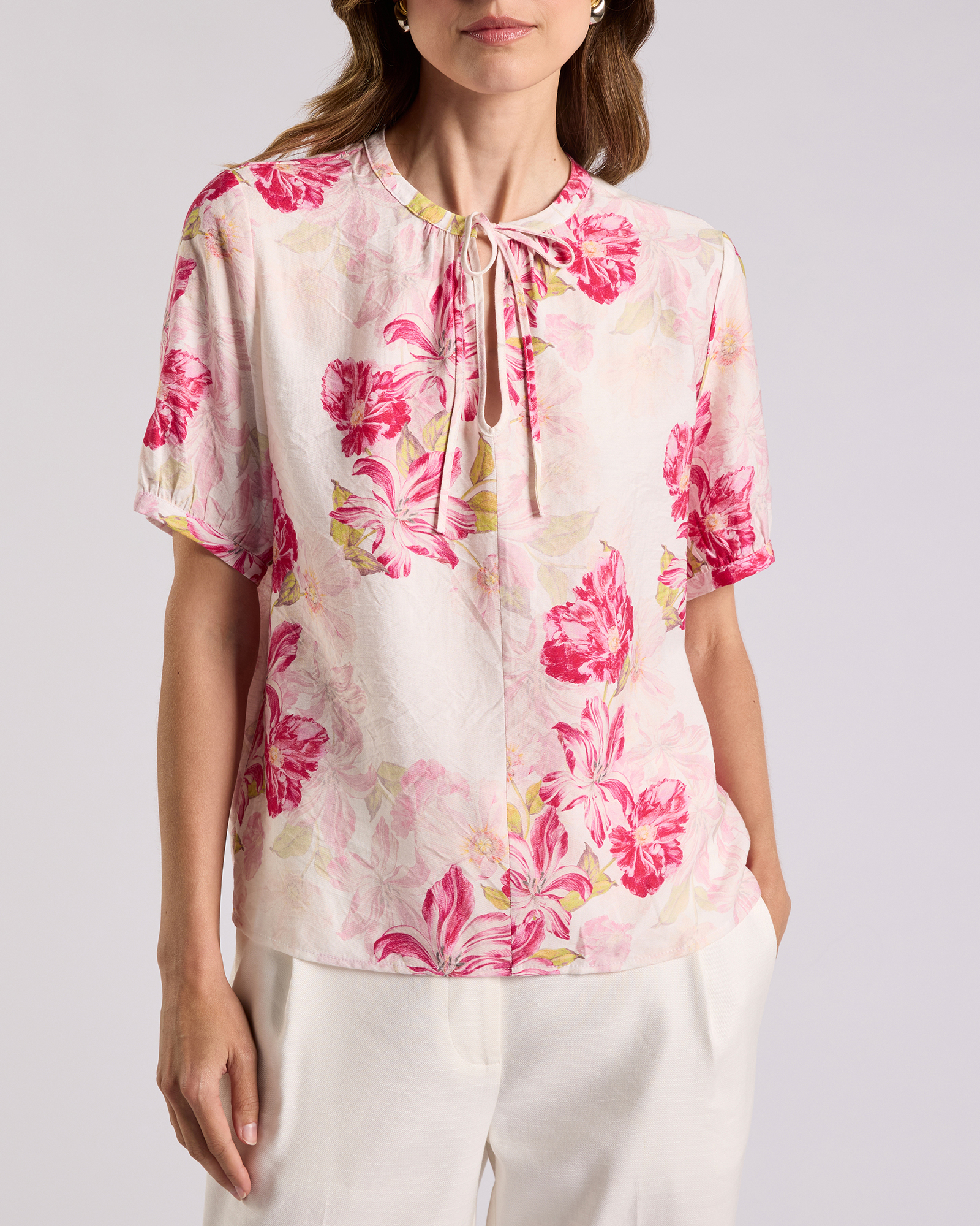 Argon Linen Blend Blouse