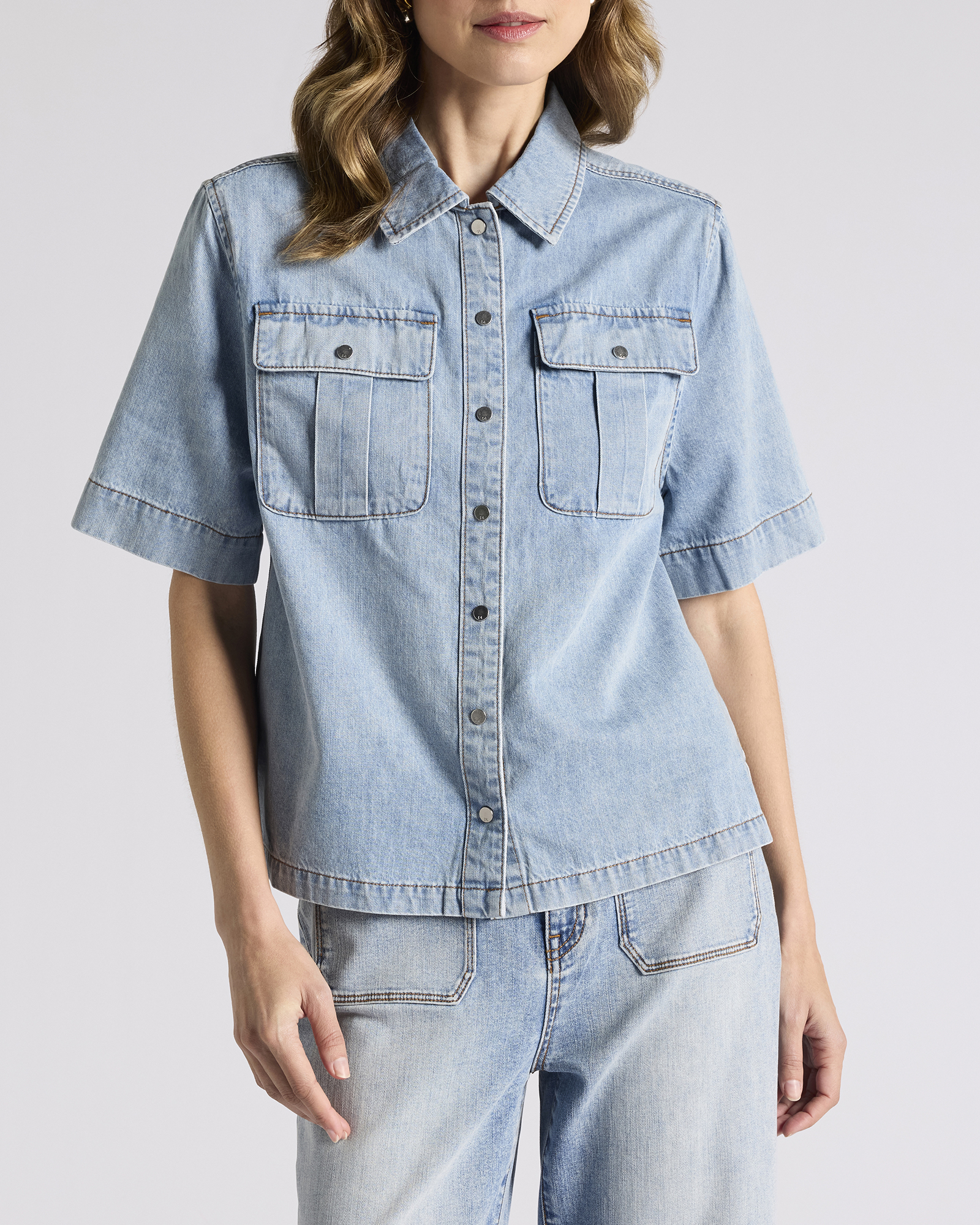 Gacia SS Denim Shirt