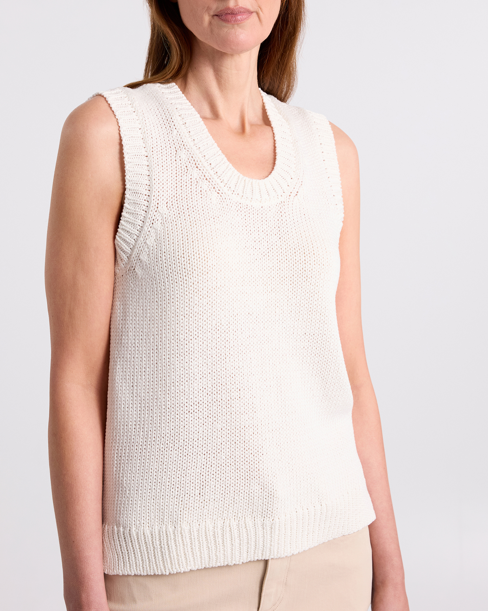 Milana Cotton Knit Tank