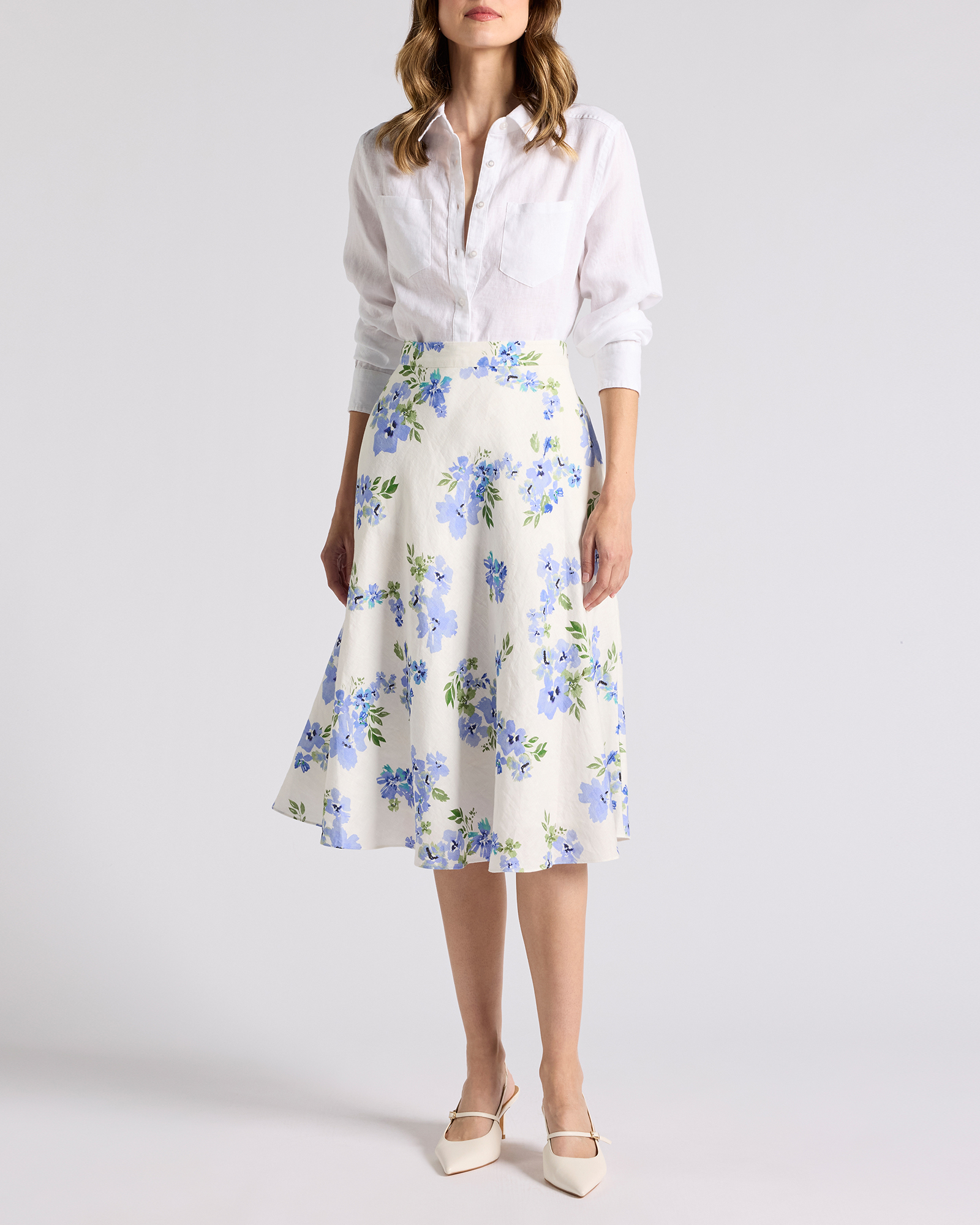 Jacinda Linen Skirt