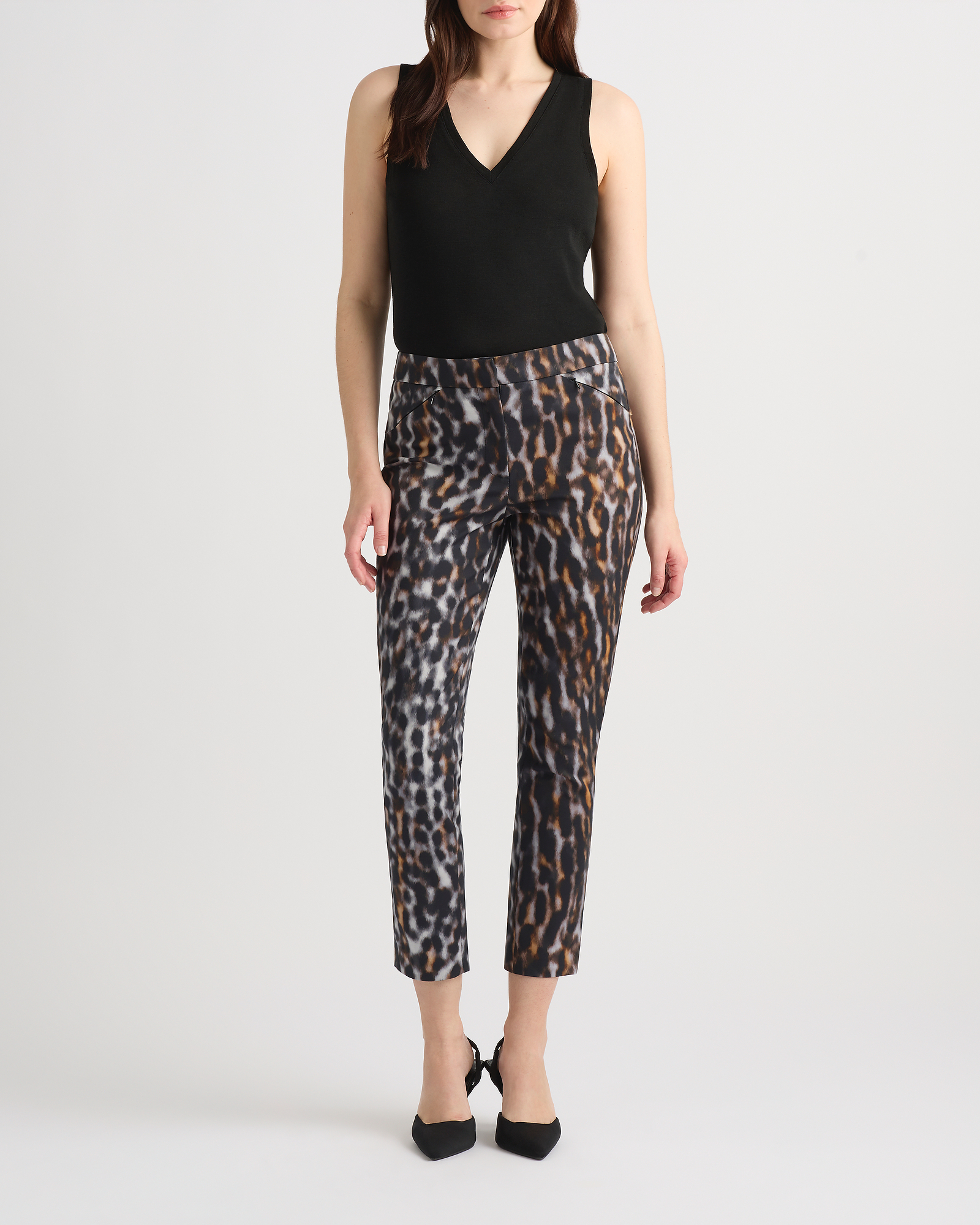 Clara Compact Cotton Pants