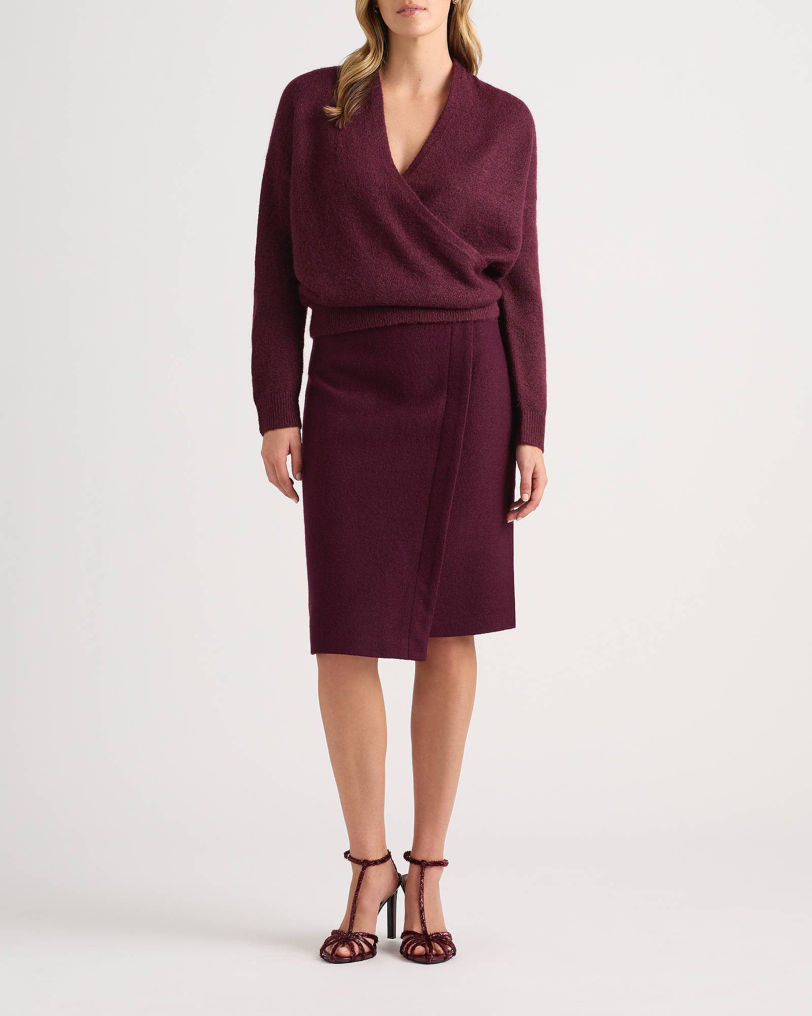Galahad Felted Wool Skirt