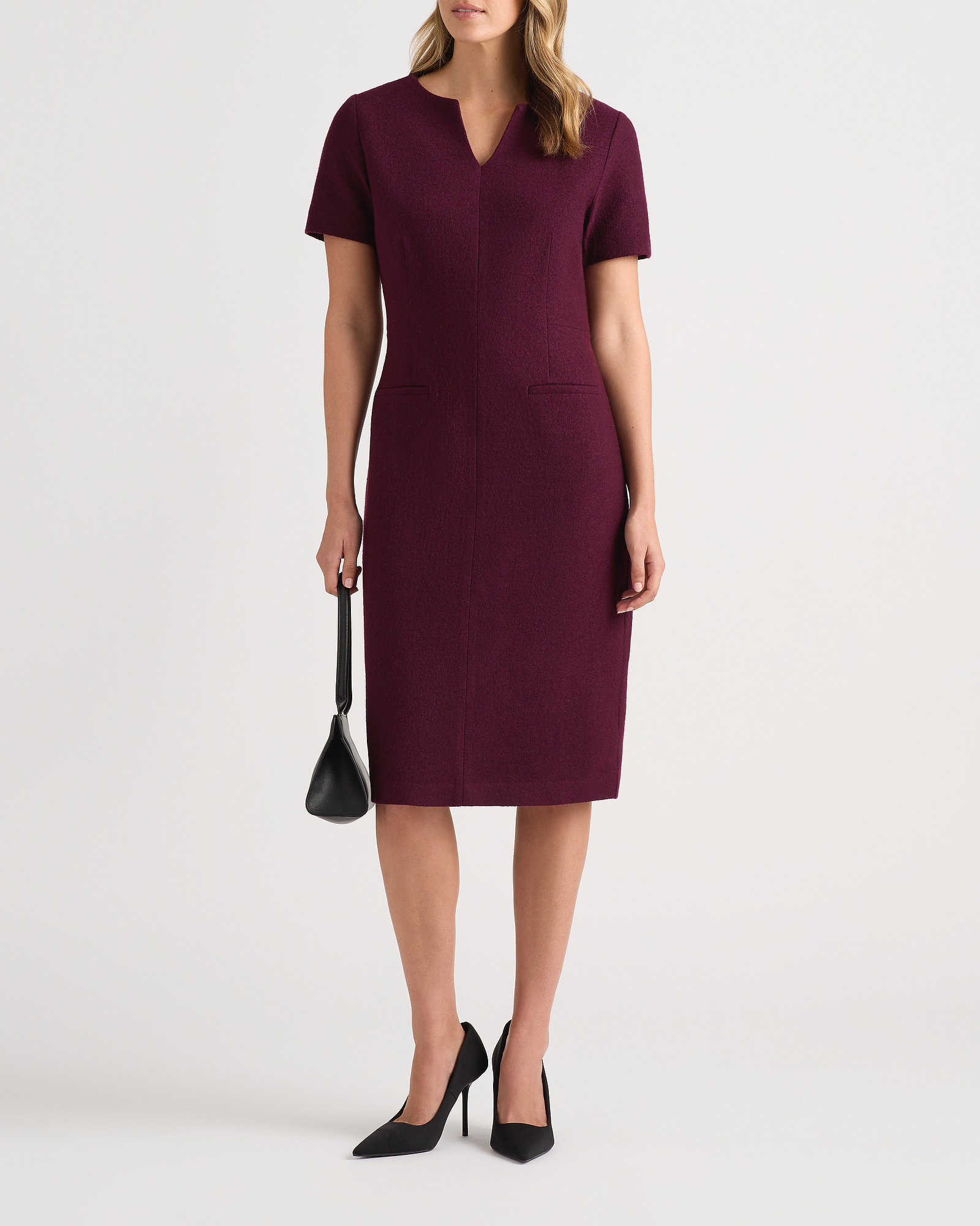 Bronwyn Felted Wool Dress