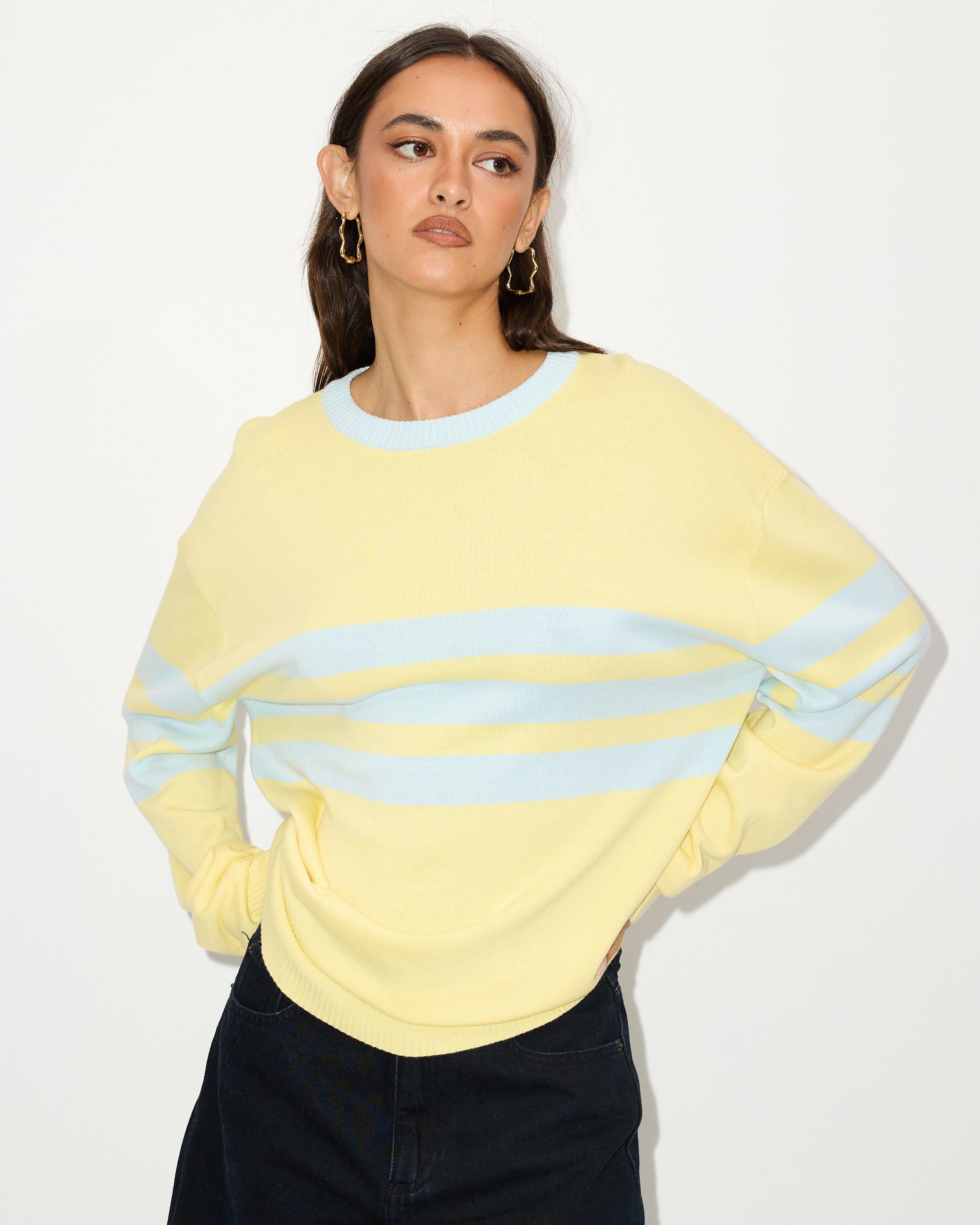 Taylor Stripe Knit Jumper