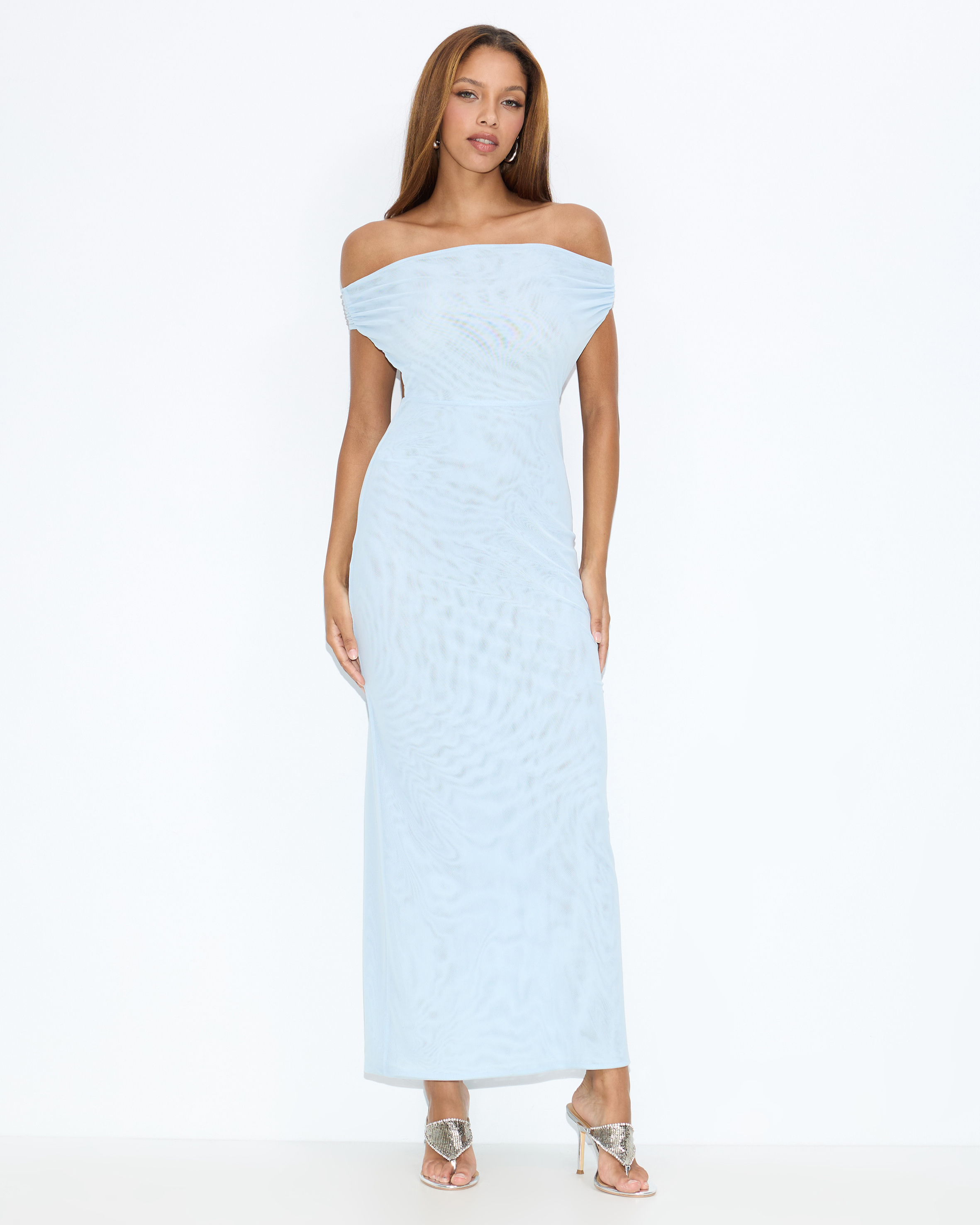 Yacht Off-Shoulder Maxi Dress