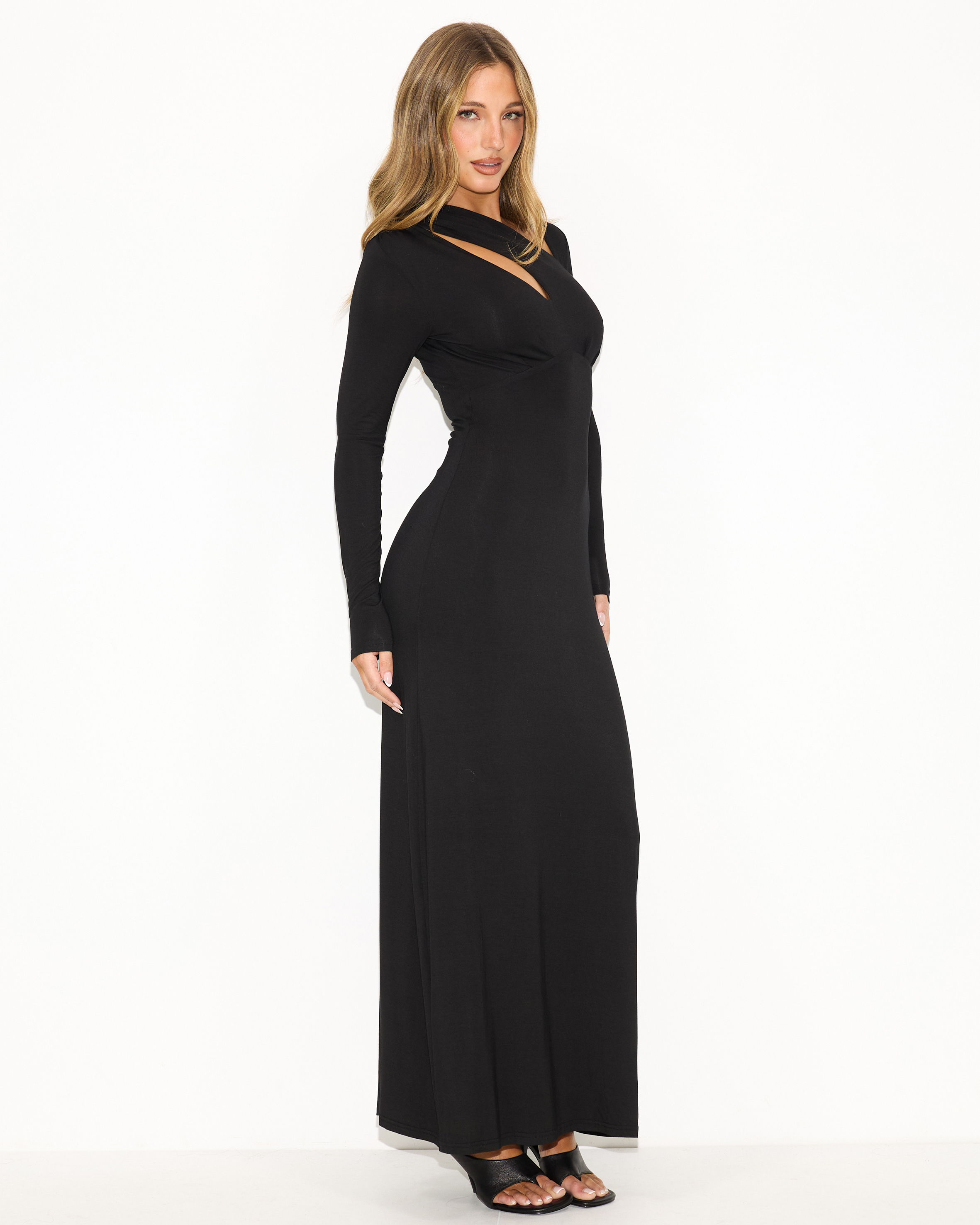 Apollo Cut-Out Maxi Dress