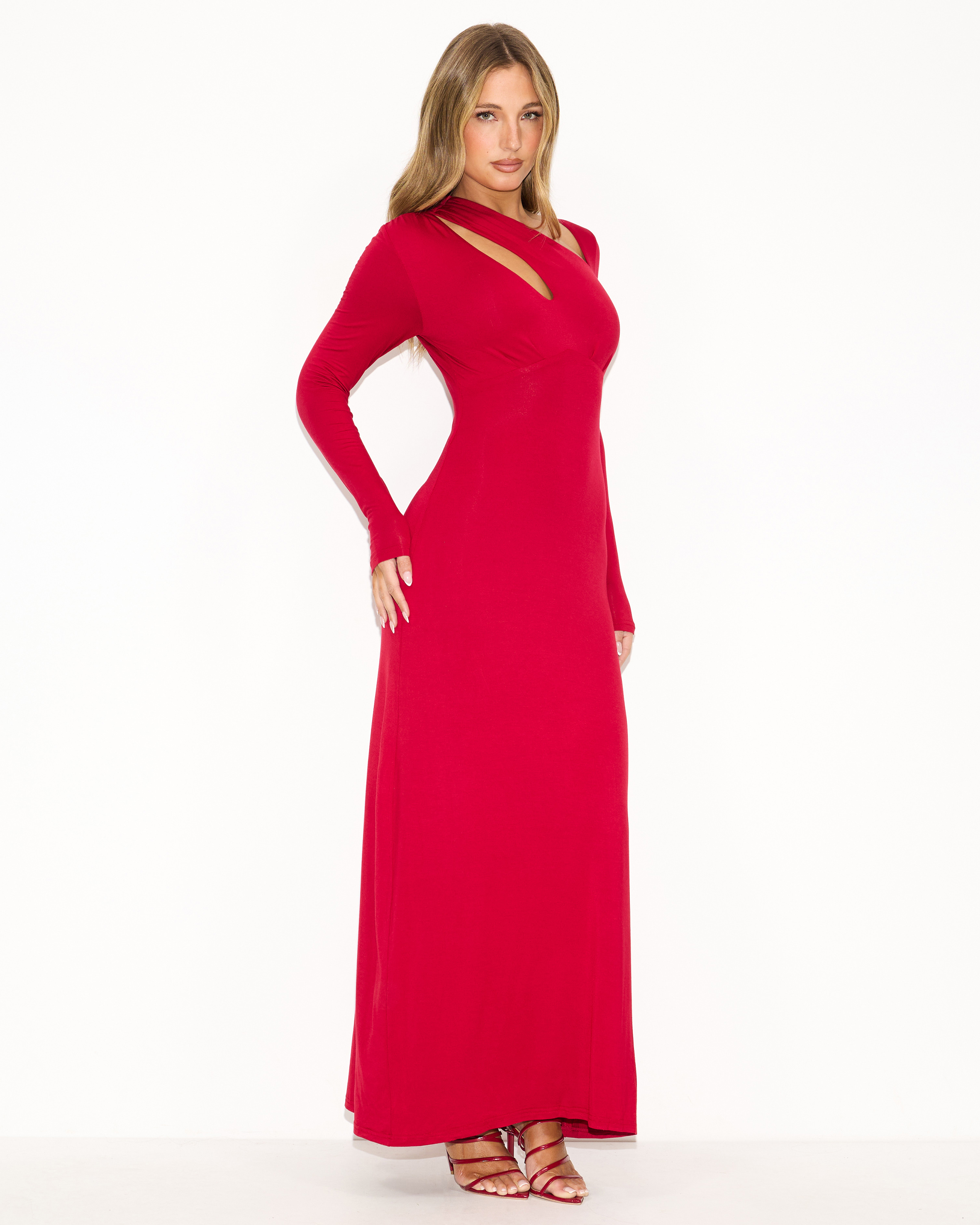 Apollo Cut-Out Maxi Dress