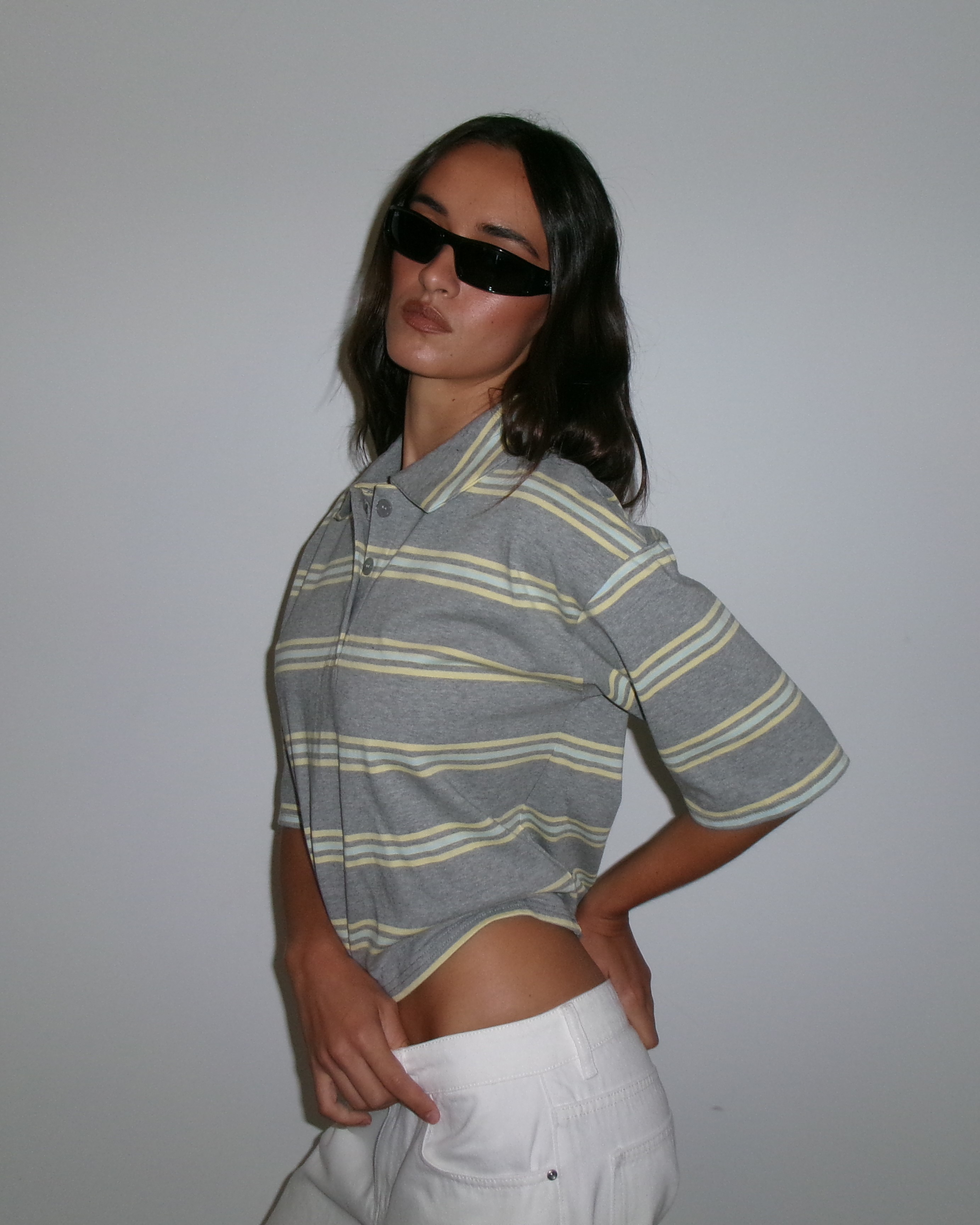 Match Striped Rugby Shirt