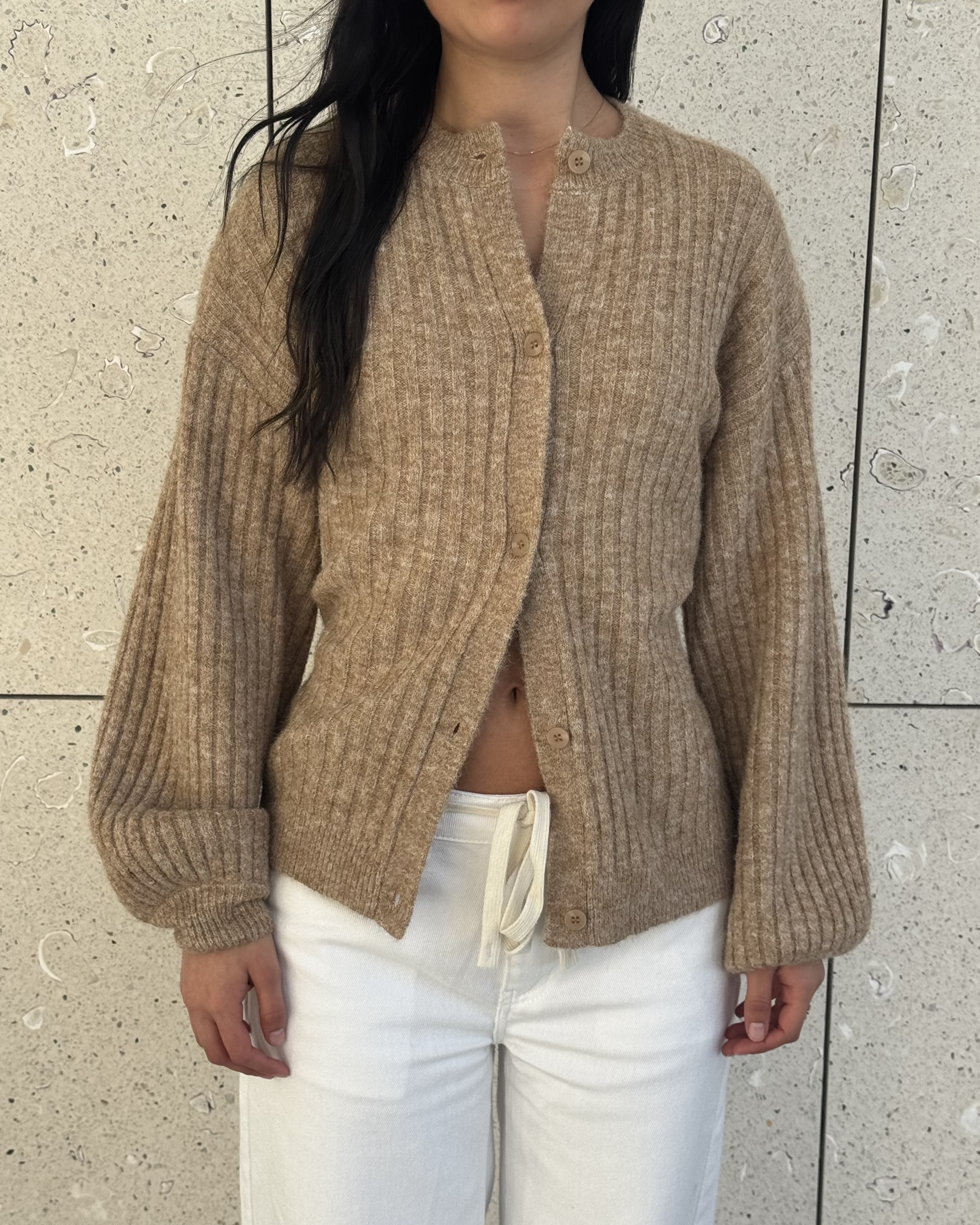 Last Call Cinched Knit Cardigan