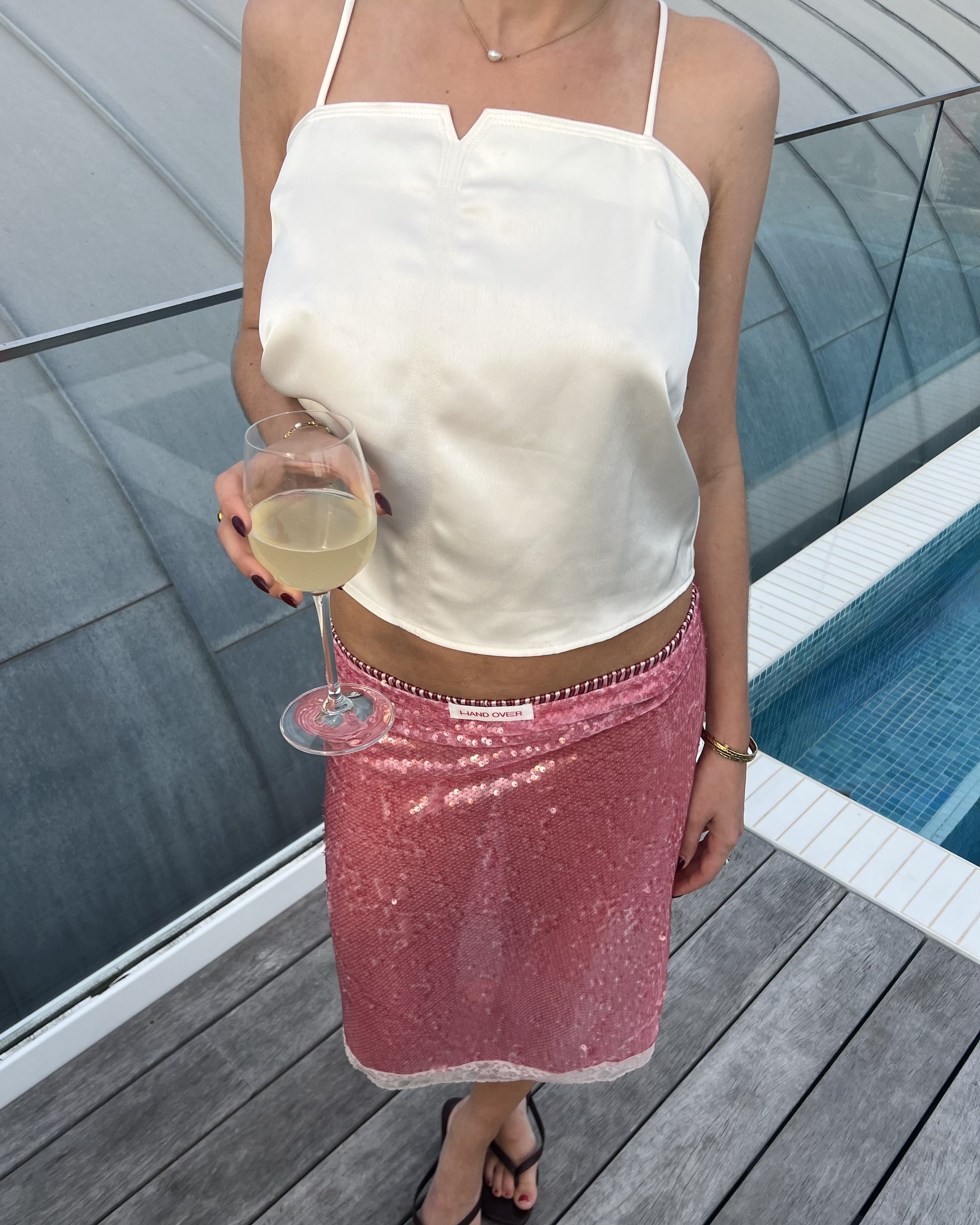 Golden Hour Satin Cami