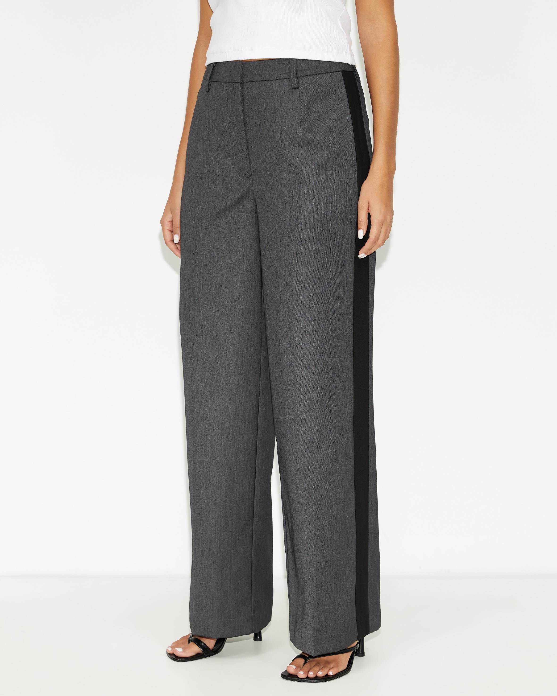 Crest Stripe Trousers