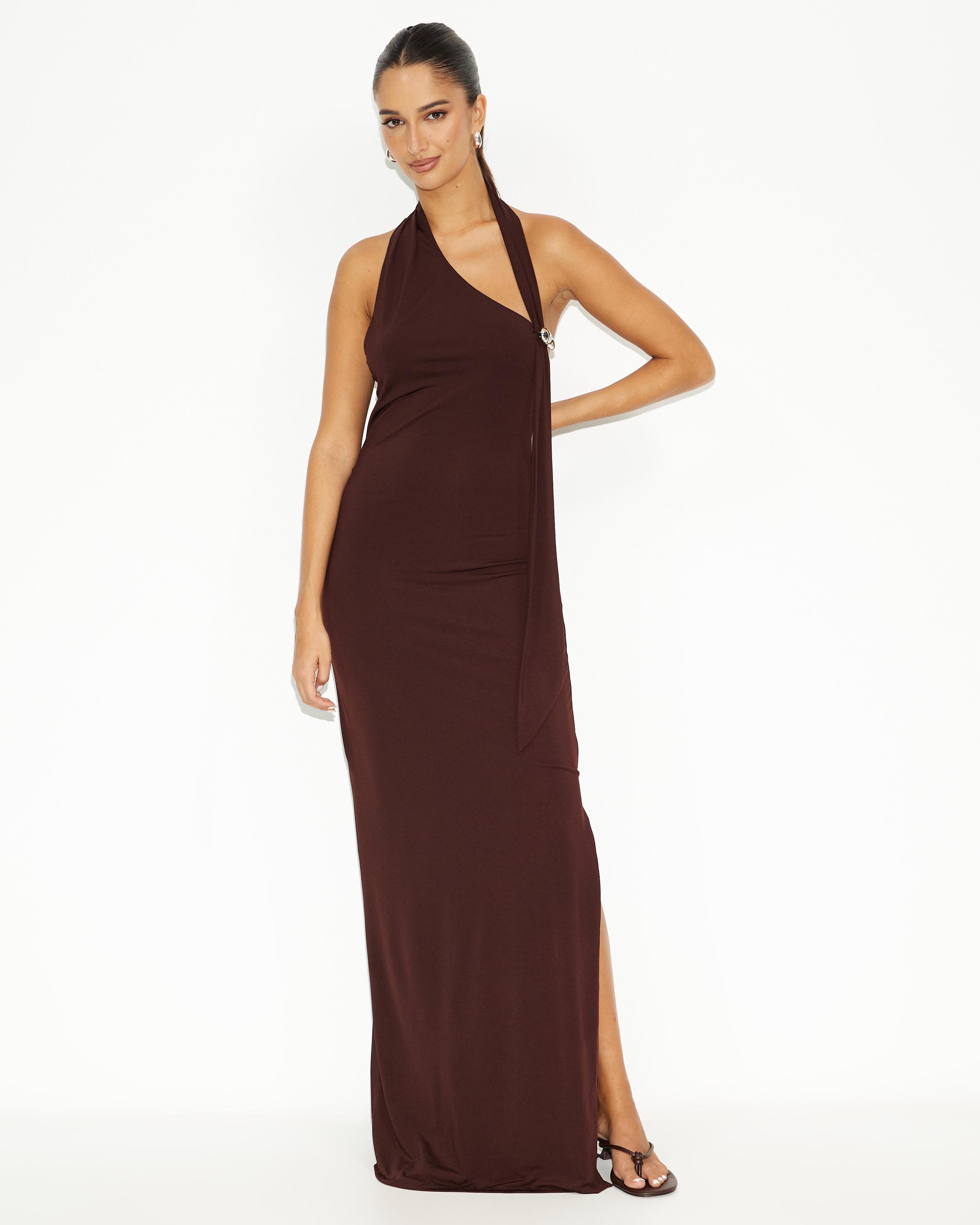 Isle Halter Maxi Dress