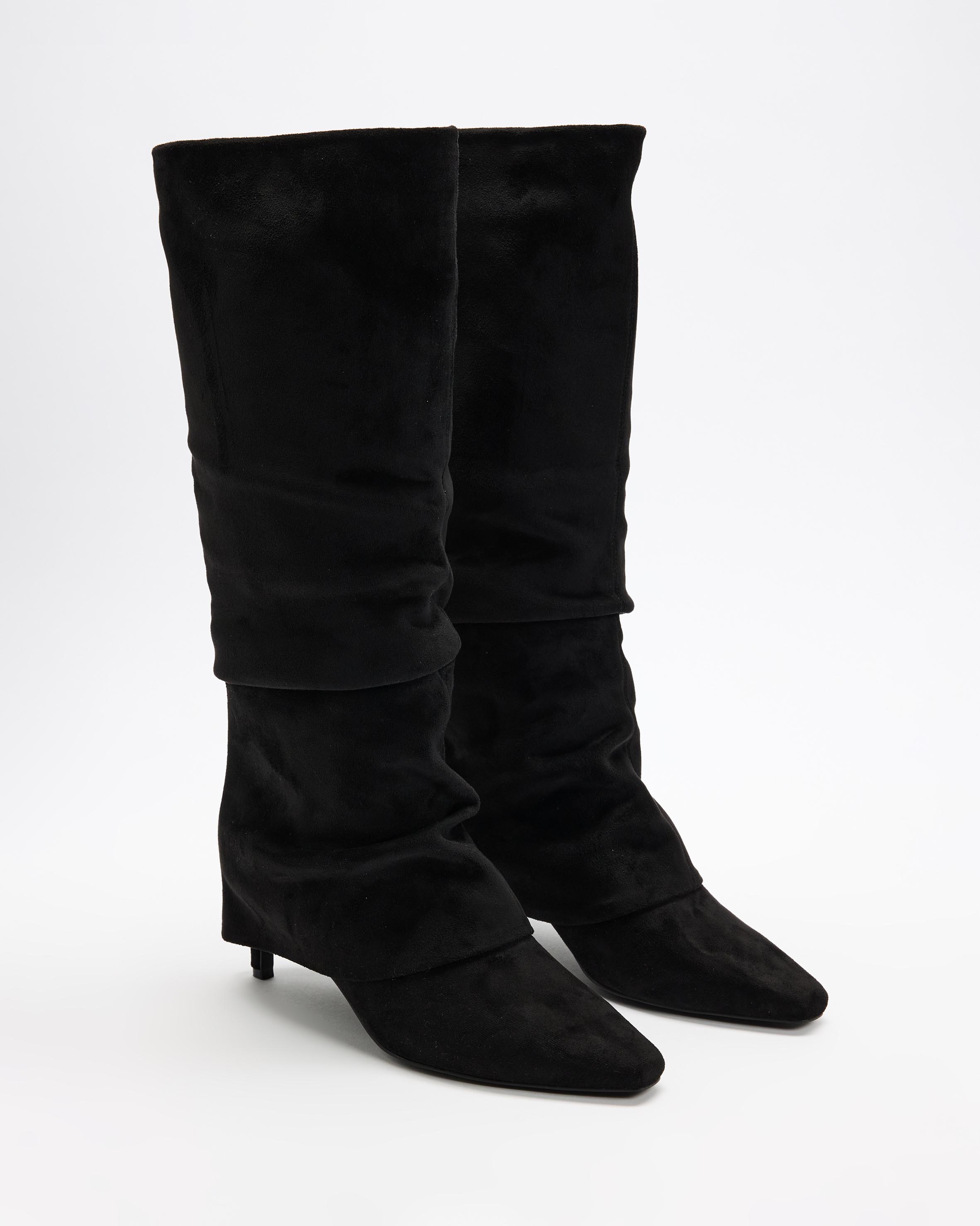 Issy Slouchy Heeled Boots
