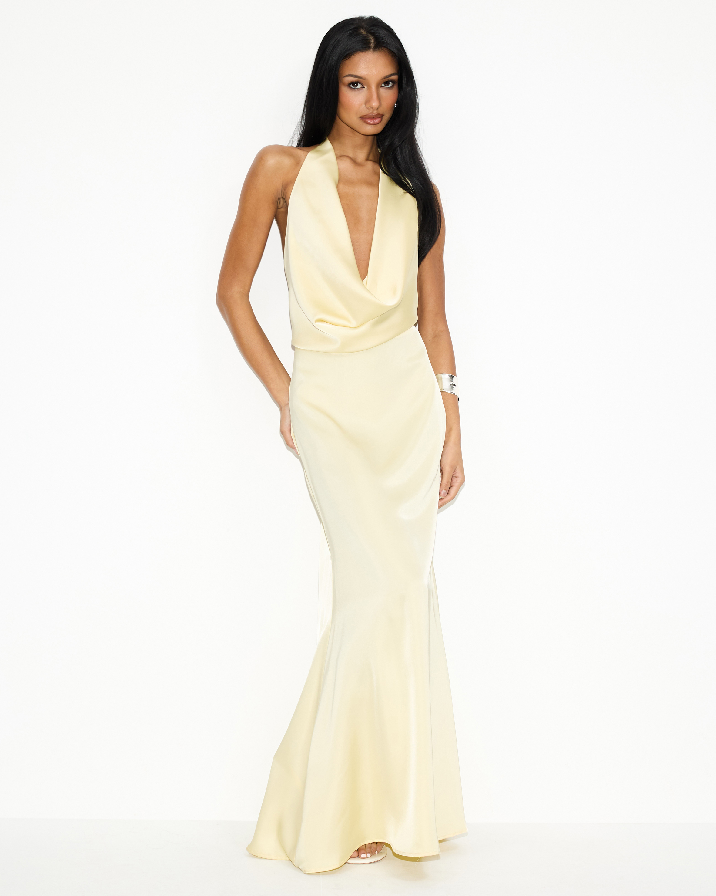 Twilight Cowl Maxi Dress