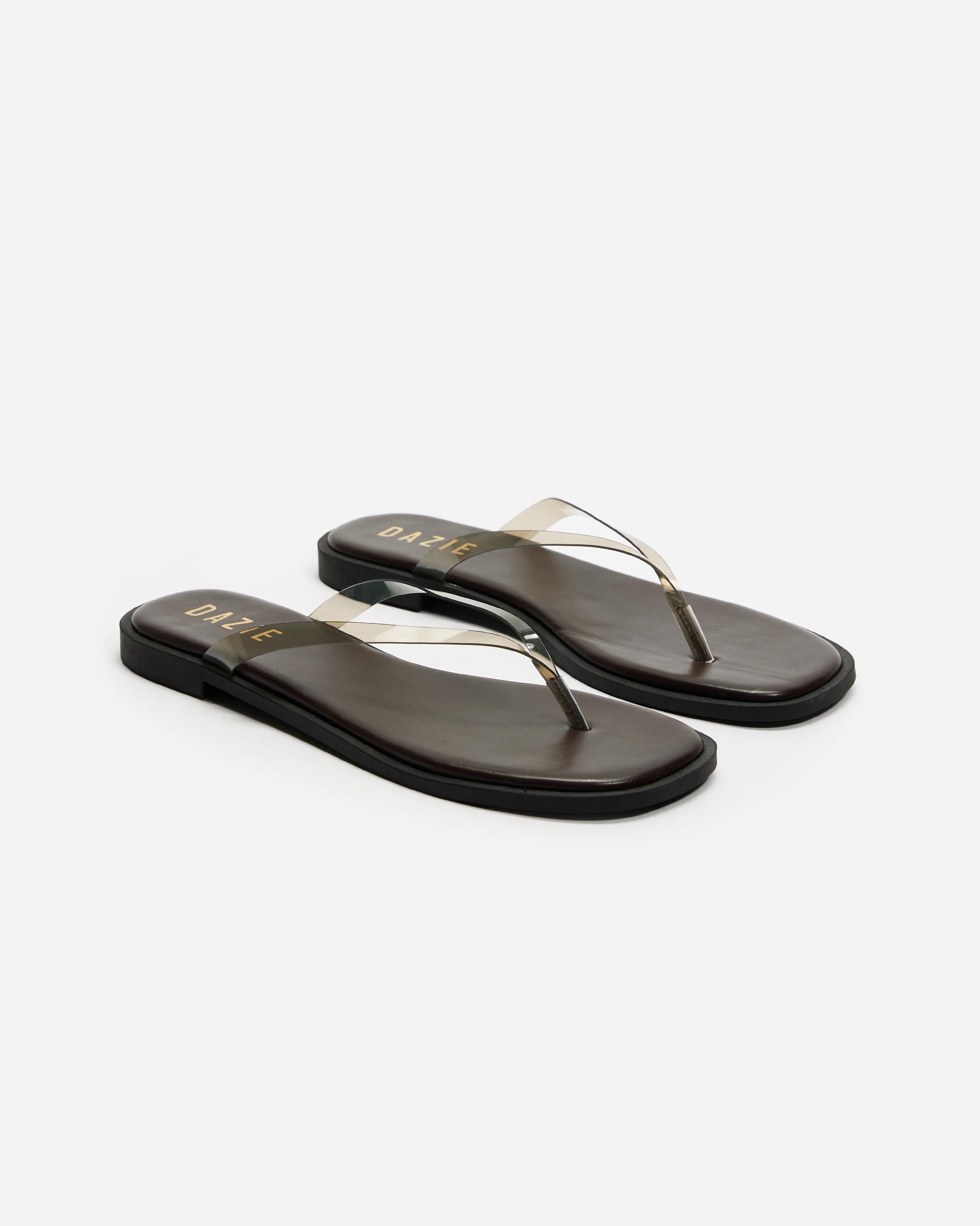 Ruby Clear Thongs