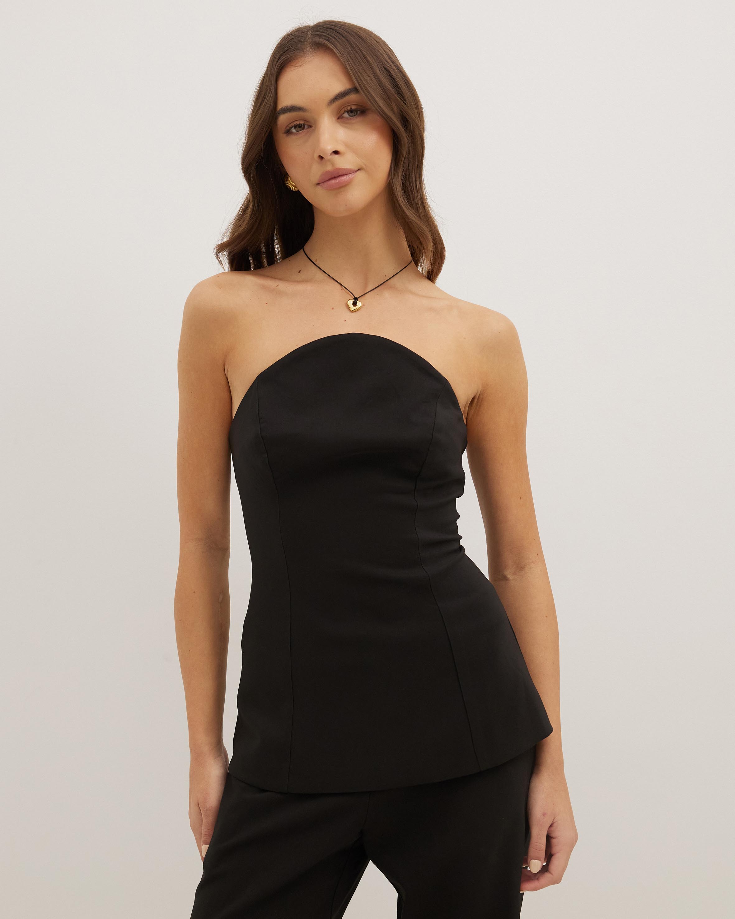 Chic Strapless Bodice Top