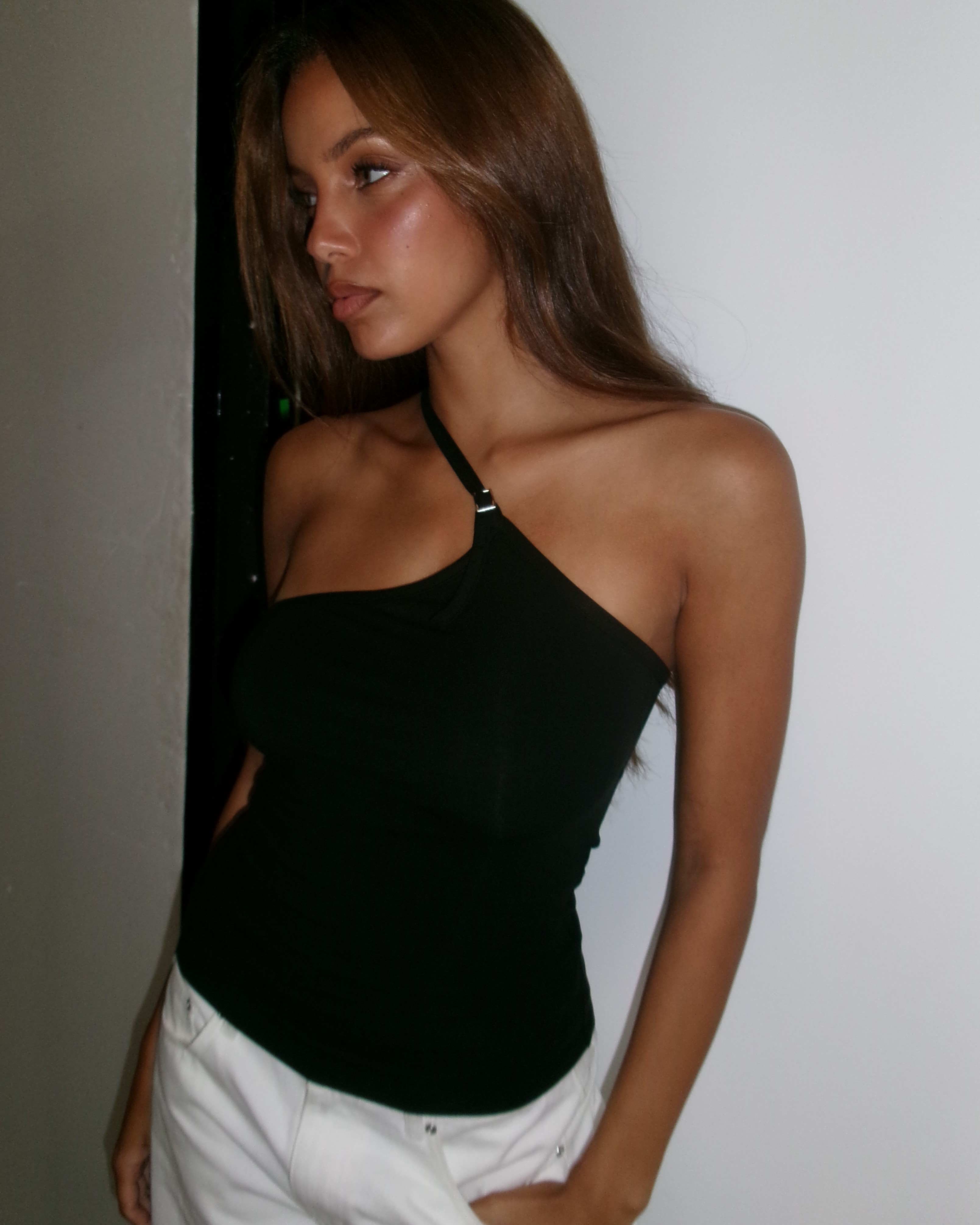 Lagos Asymmetric Tank Top
