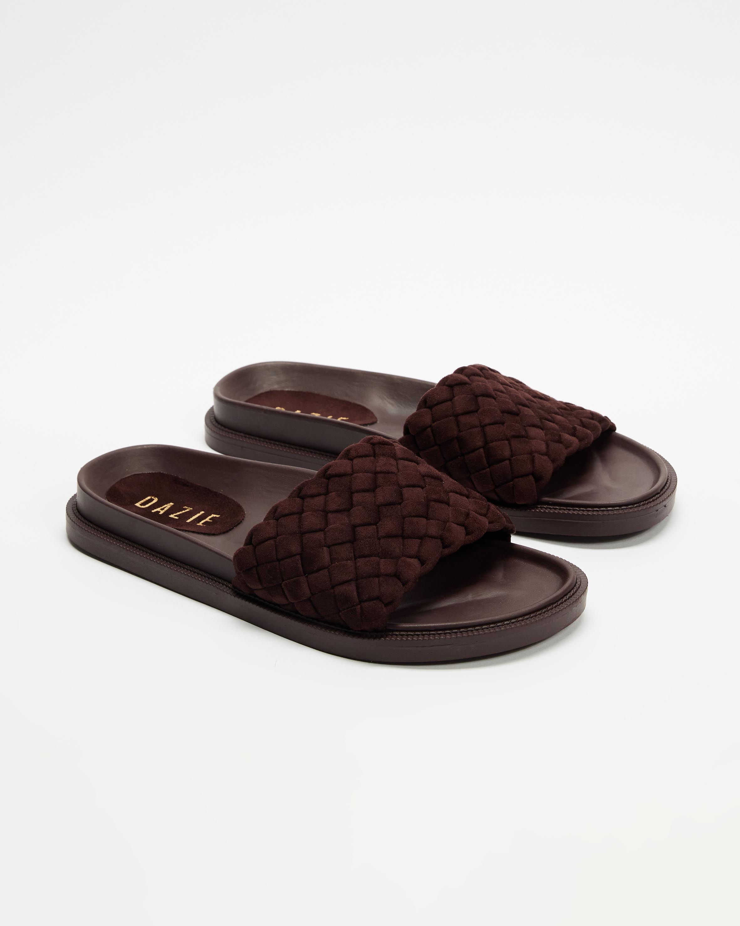 Kim Woven Slides
