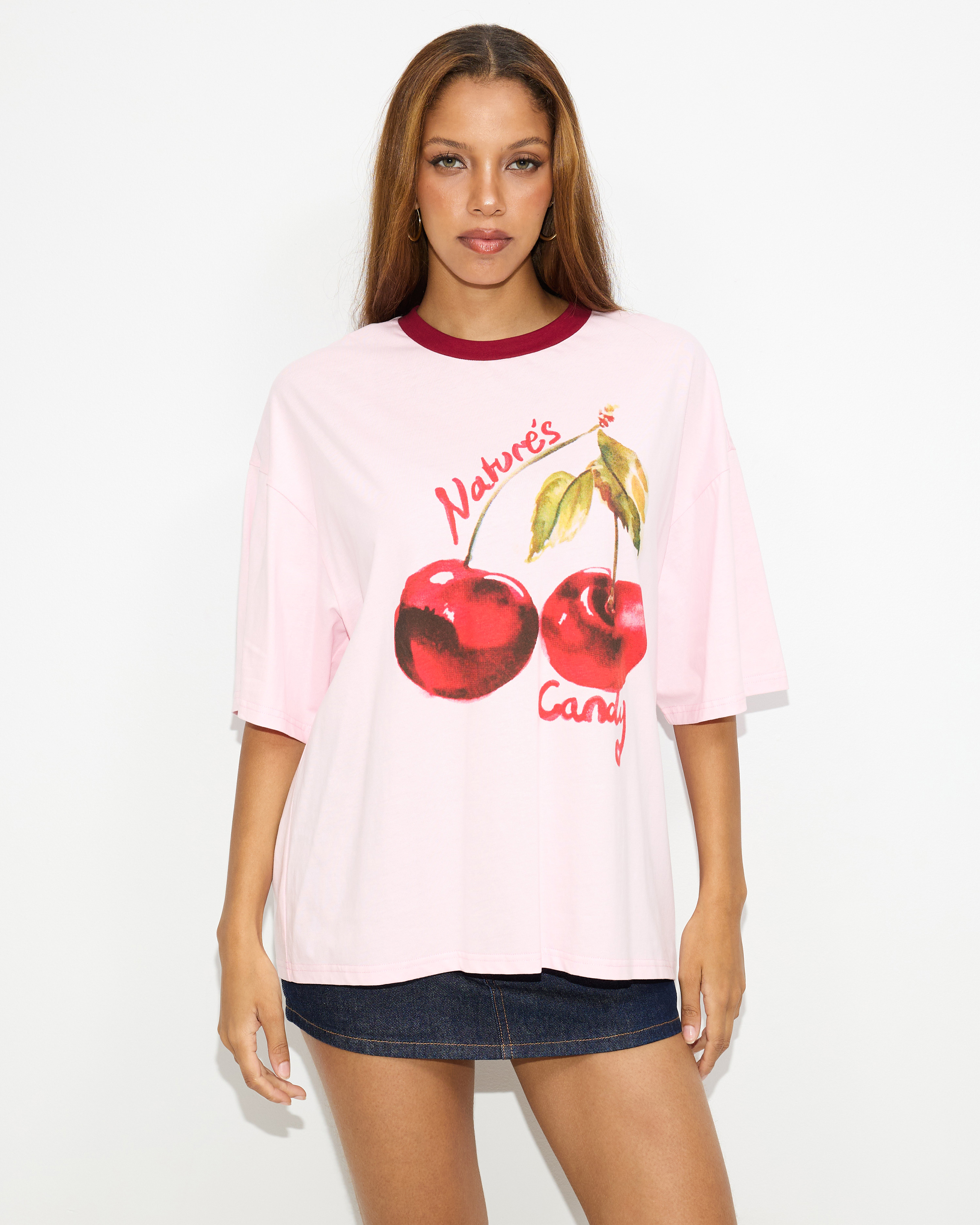 Nature's Candy Oversized Graphic Tee