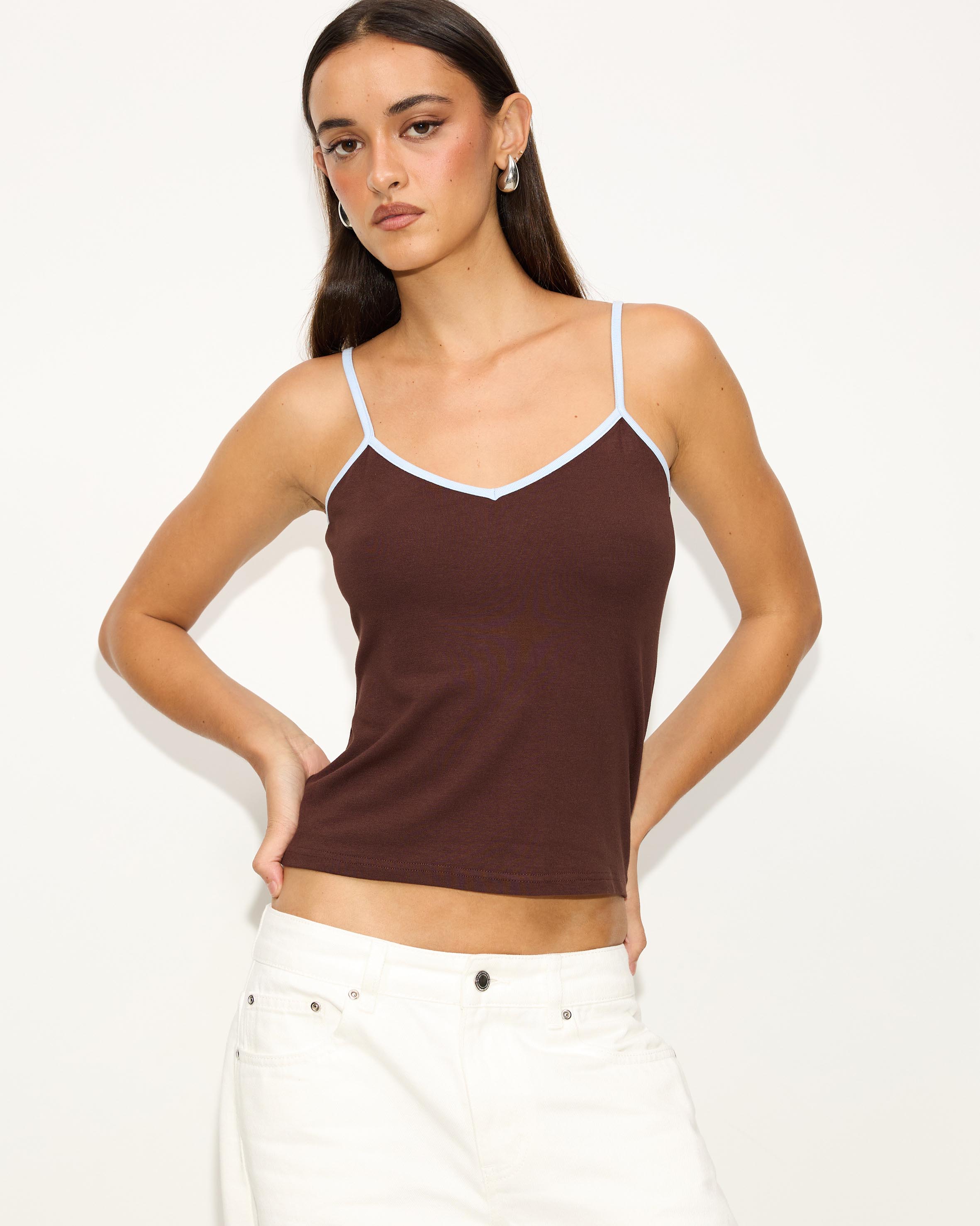 Shorefall Contrast Top