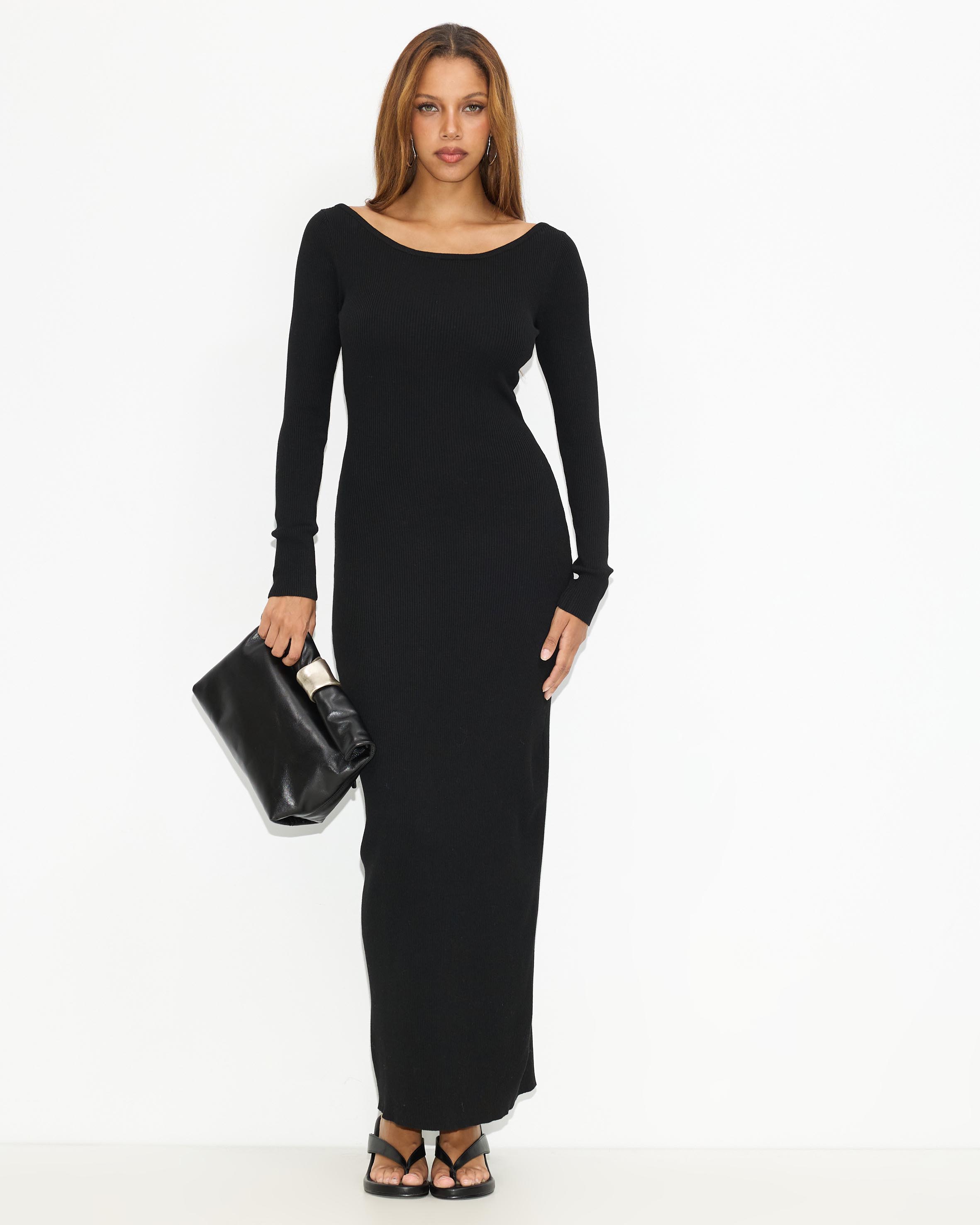 Rosaro Knit Maxi Dress