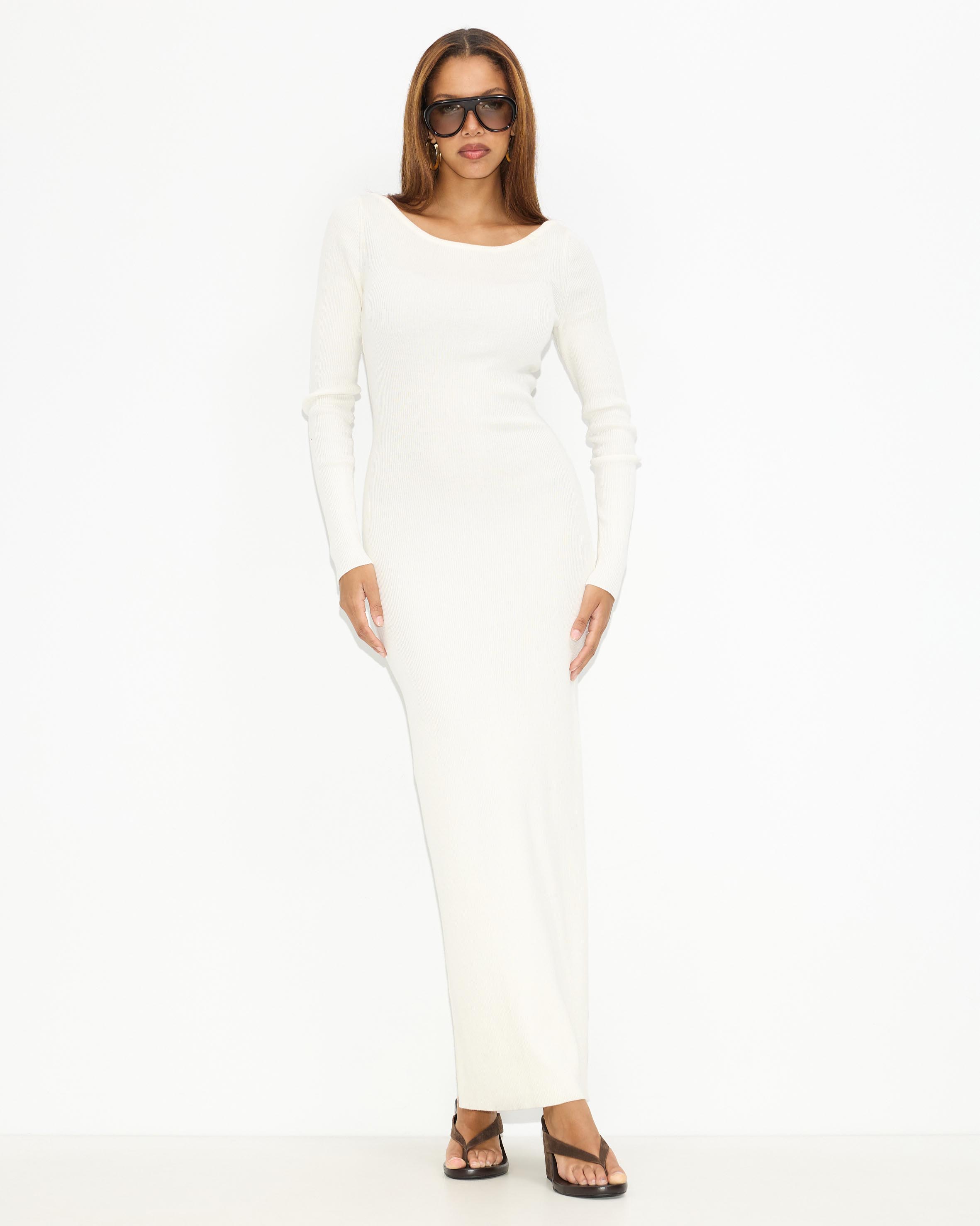 Rosaro Knit Maxi Dress