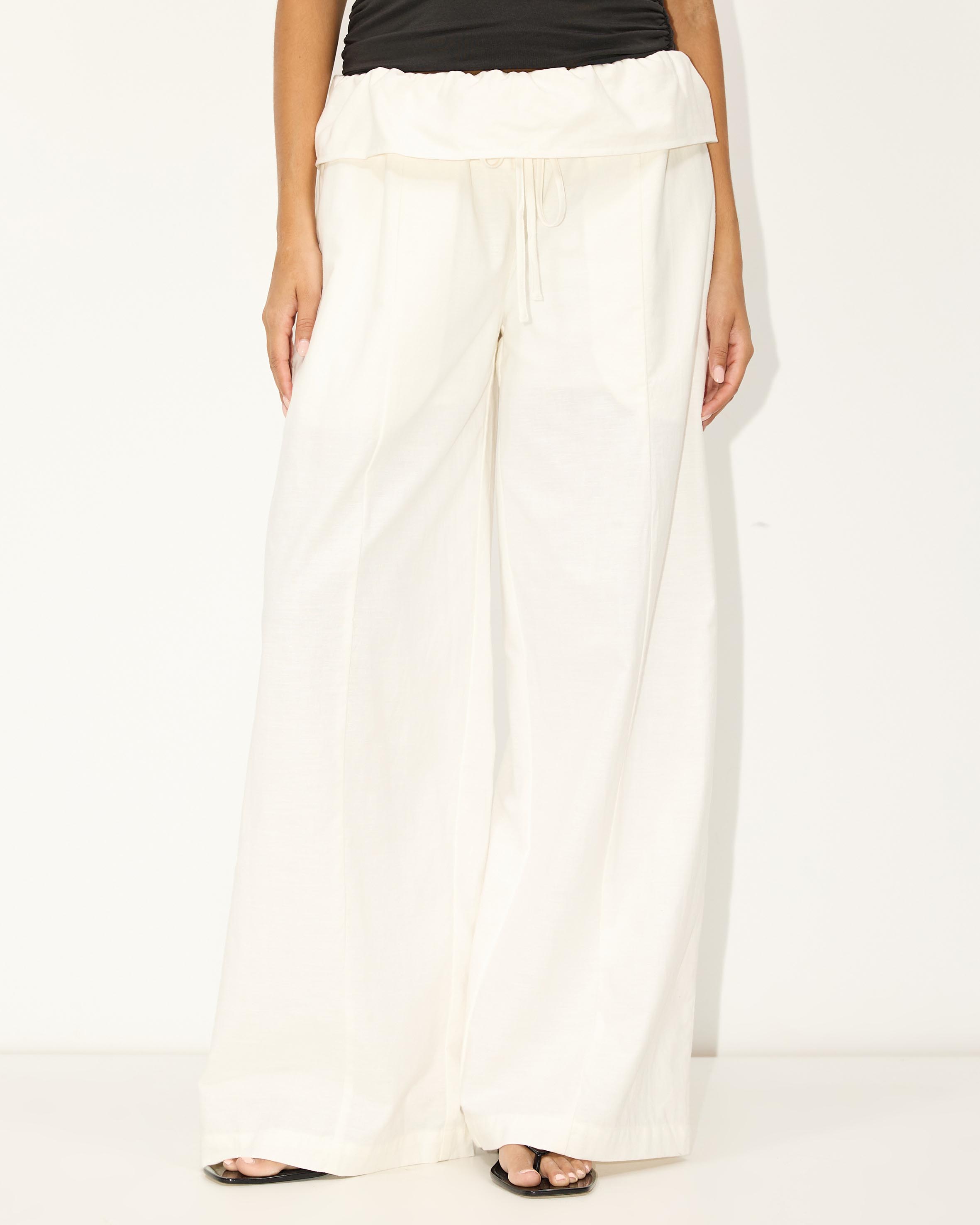 Bayside Linen Blend Relaxed Pants