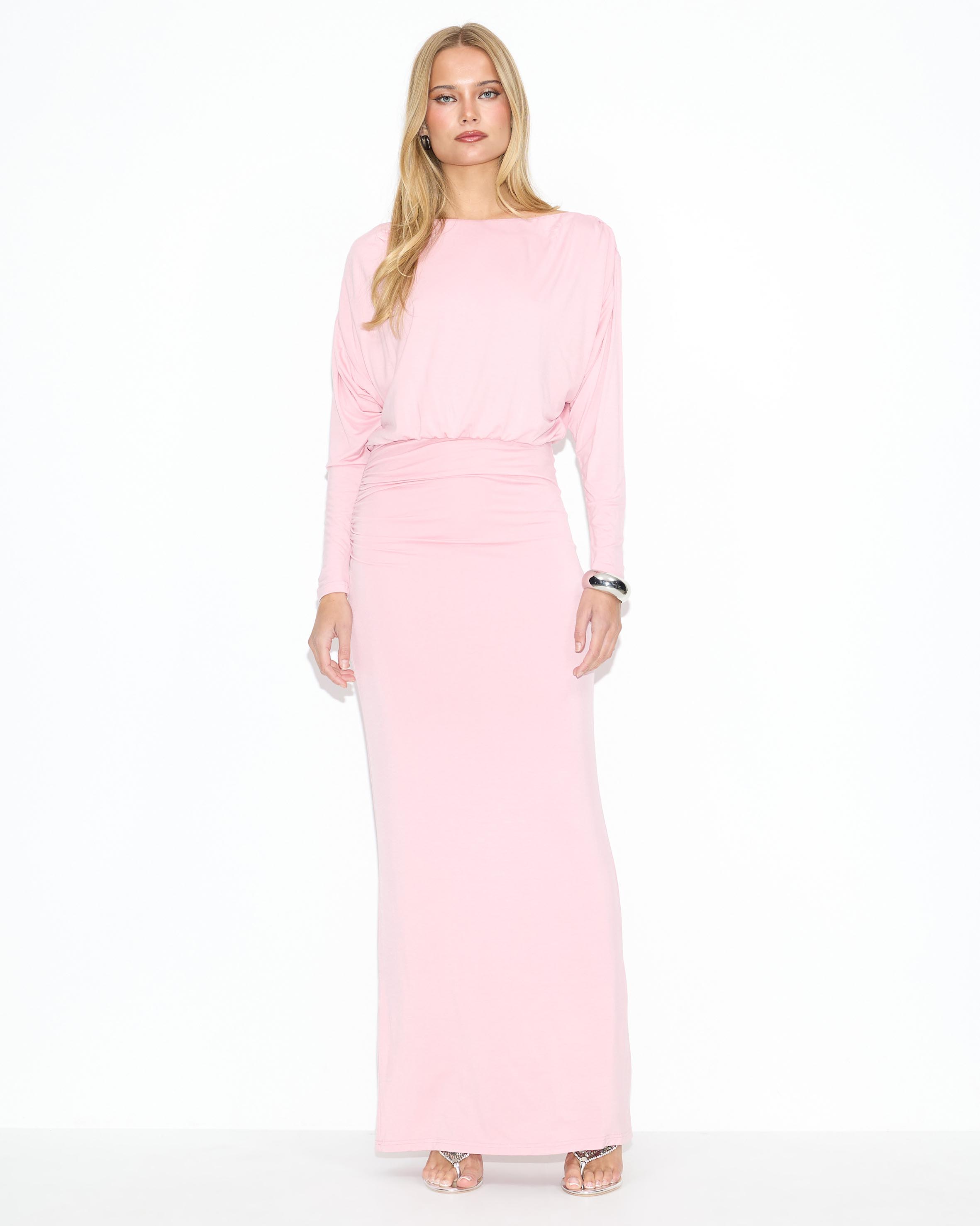 Skipper Off-Shoulder Maxi Dress