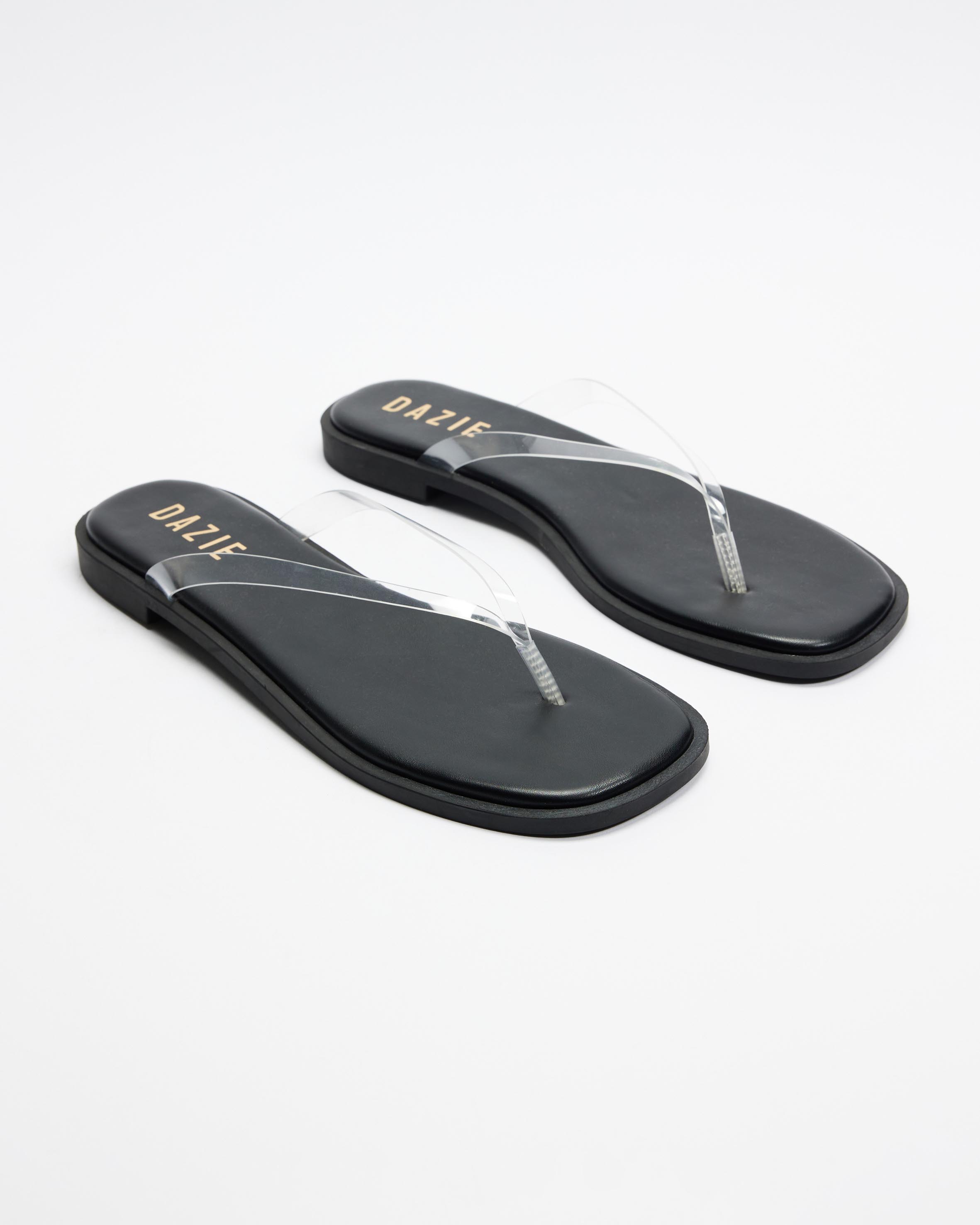 Ruby Clear Thongs