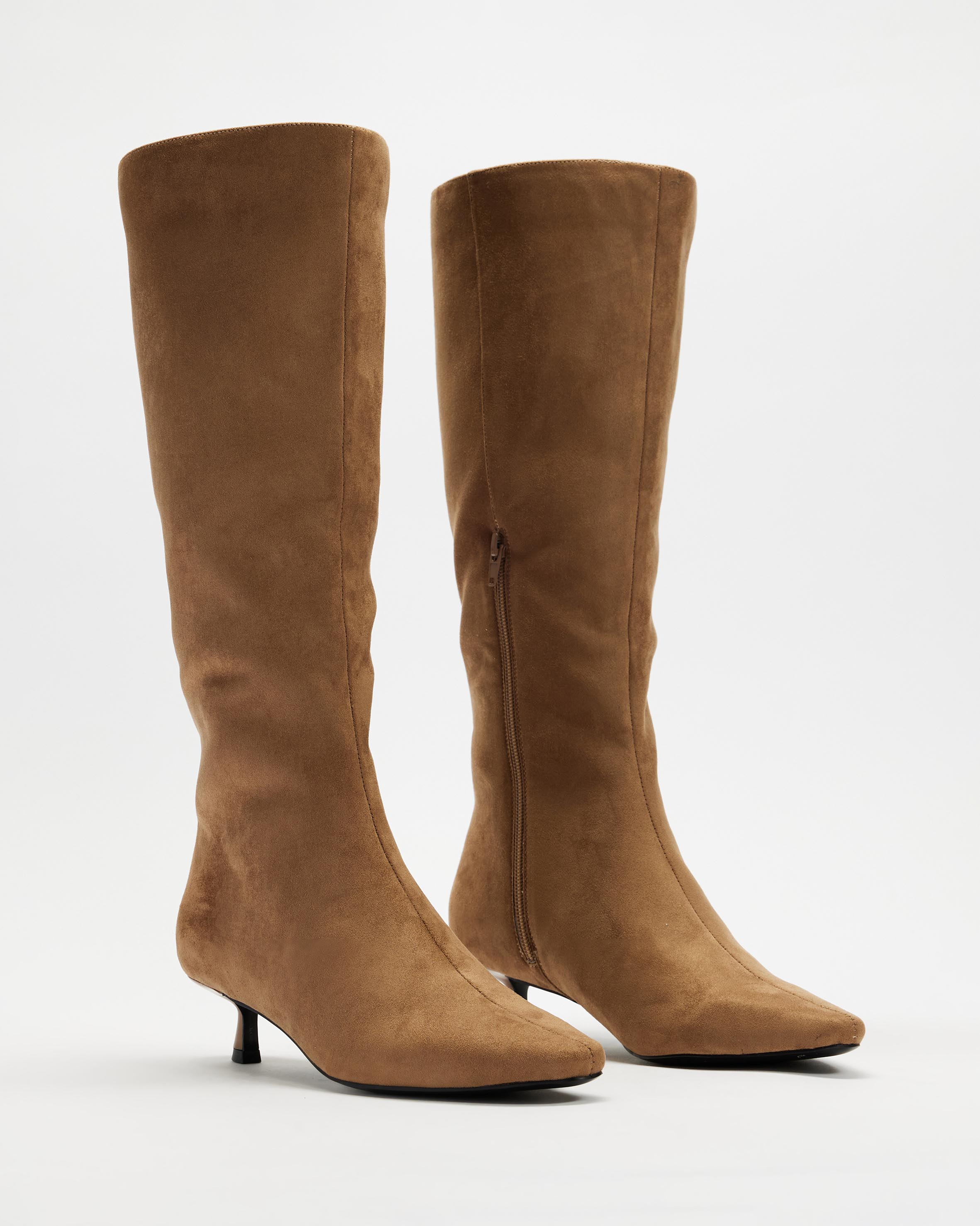 Olivia Kitten Heel Boots