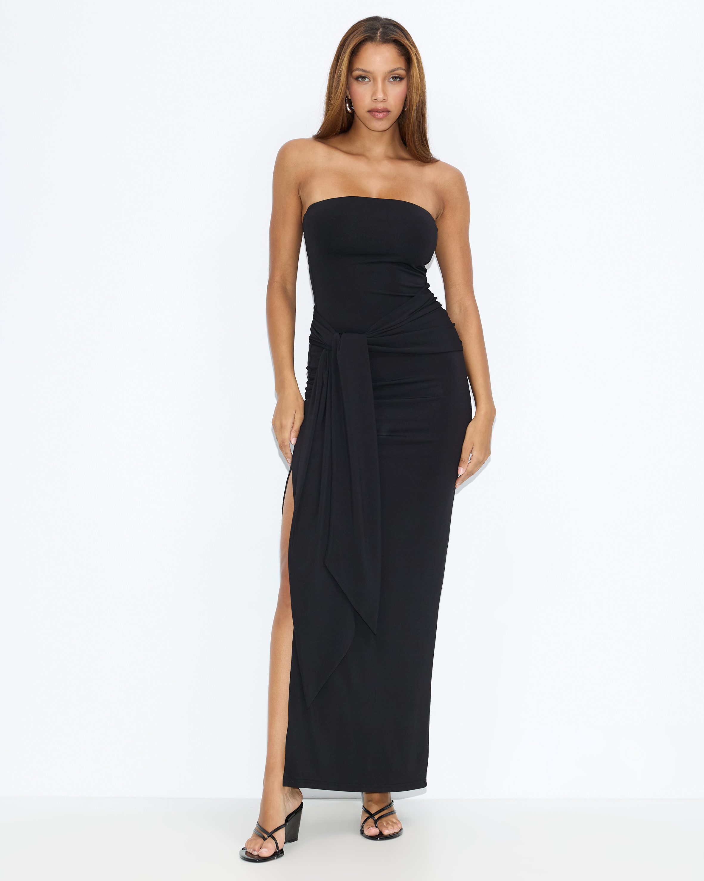 Santorini Strapless Maxi Dress