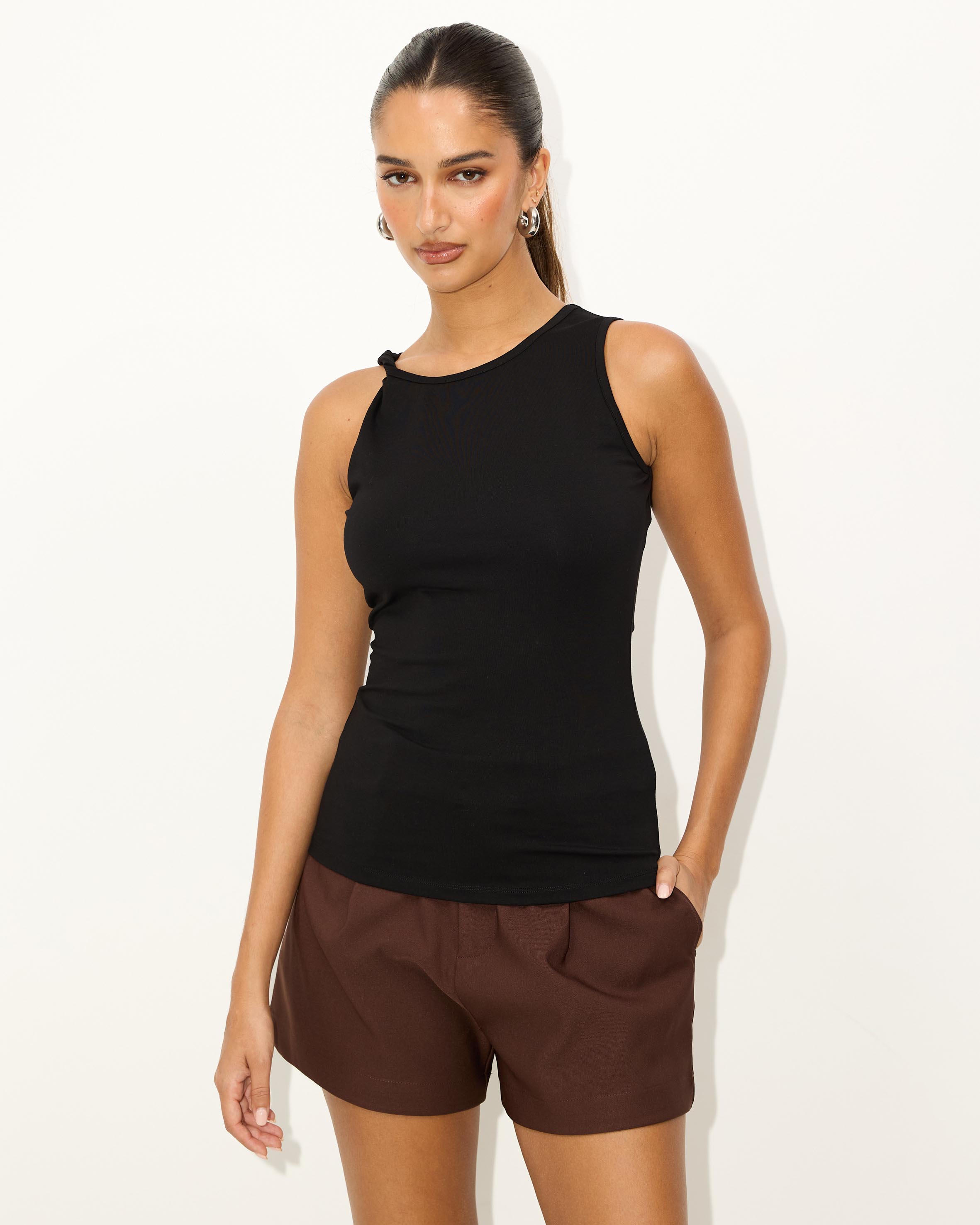 Tahlia Twist Detail Top