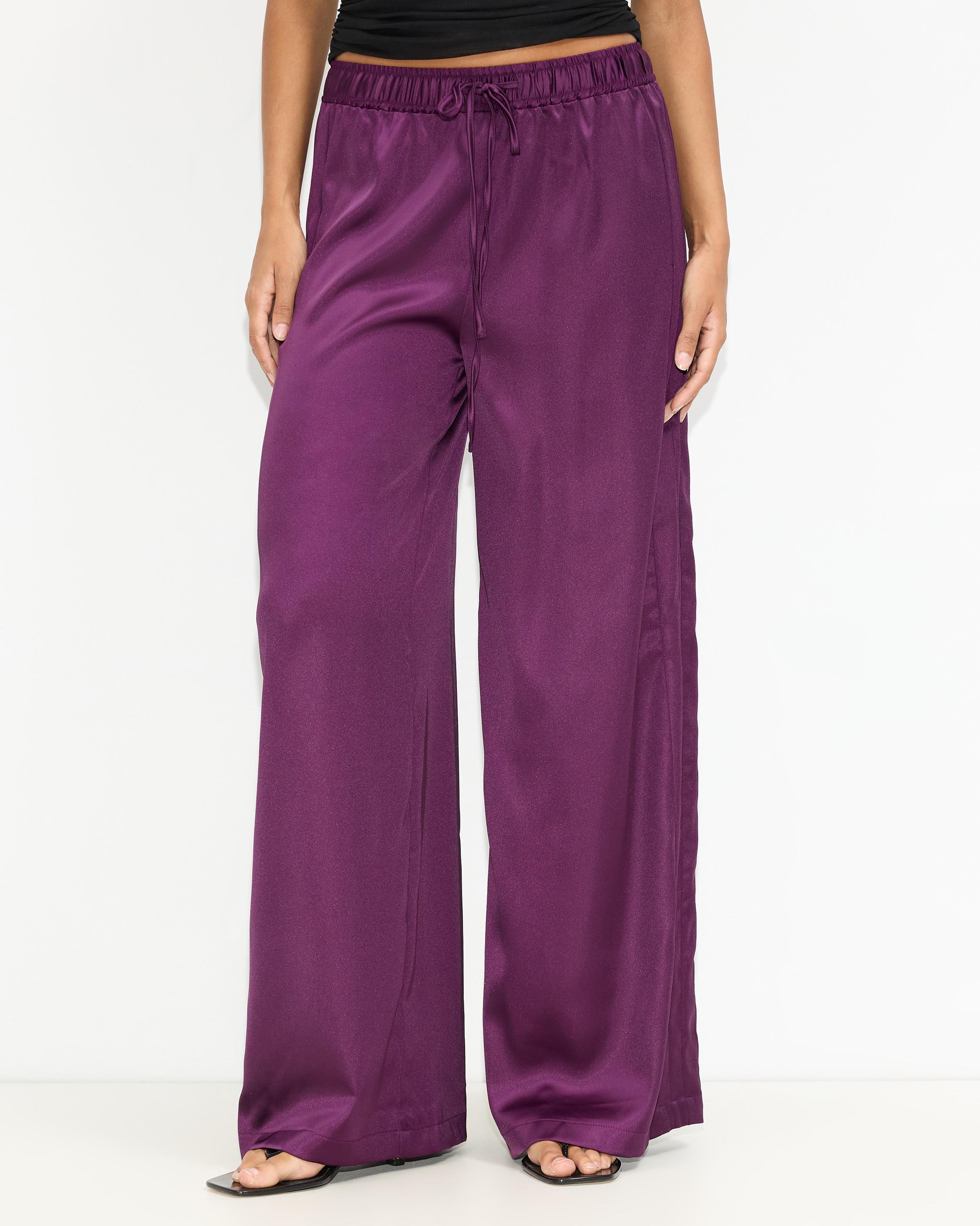 Honey Satin Pants