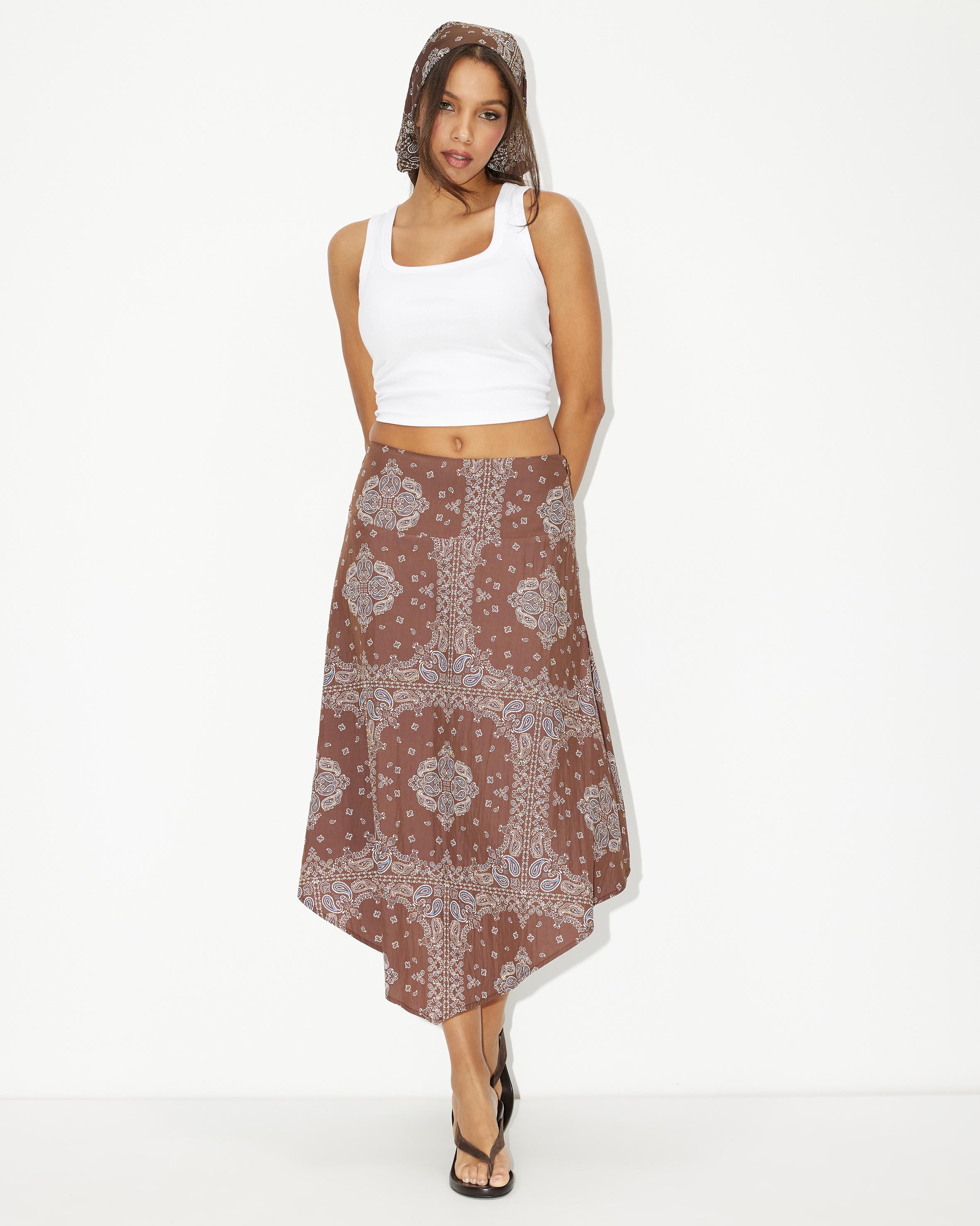 Vacay Midi Skirt